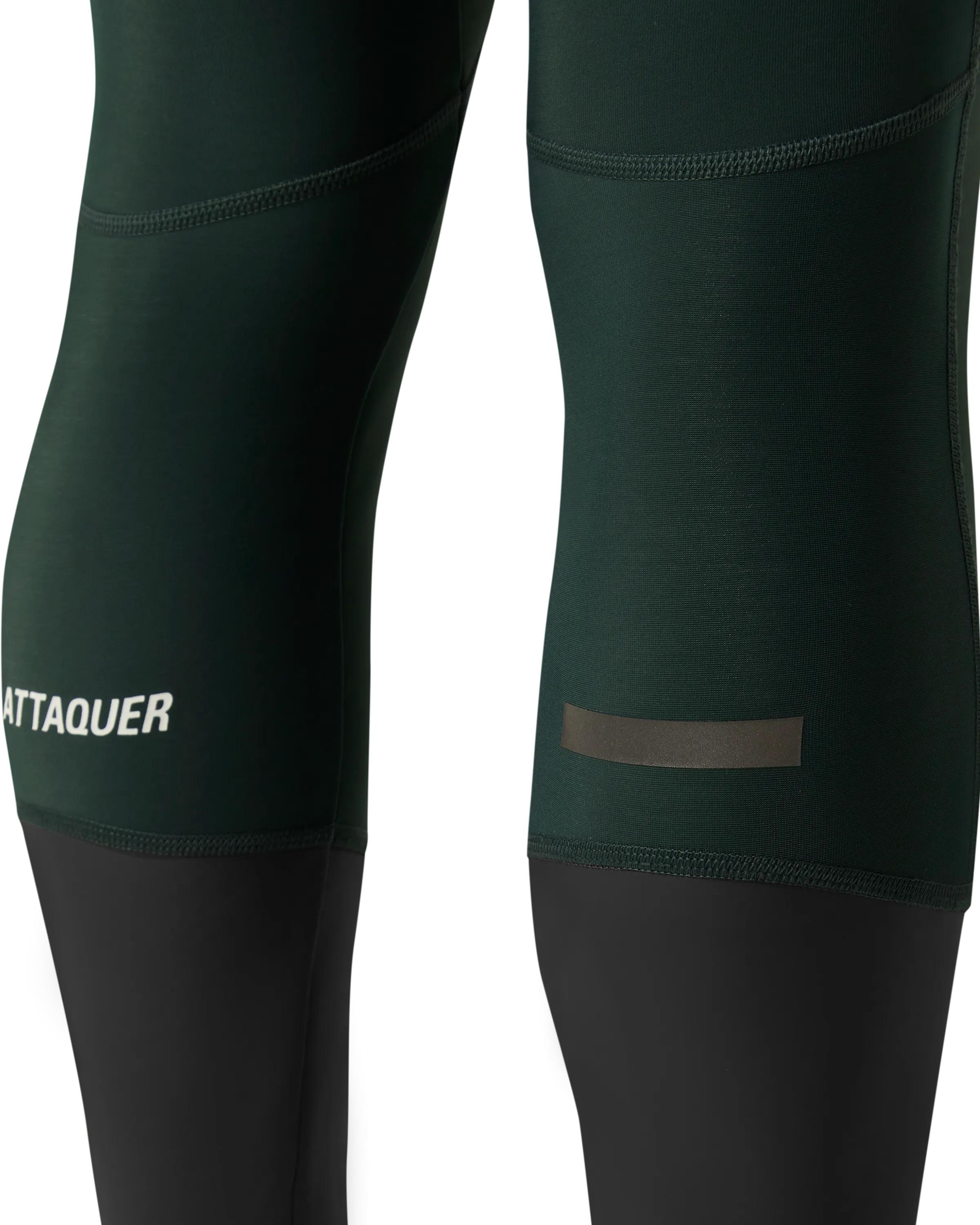 All Day Winter Bib Long Forest Green/White Logo - Image 6