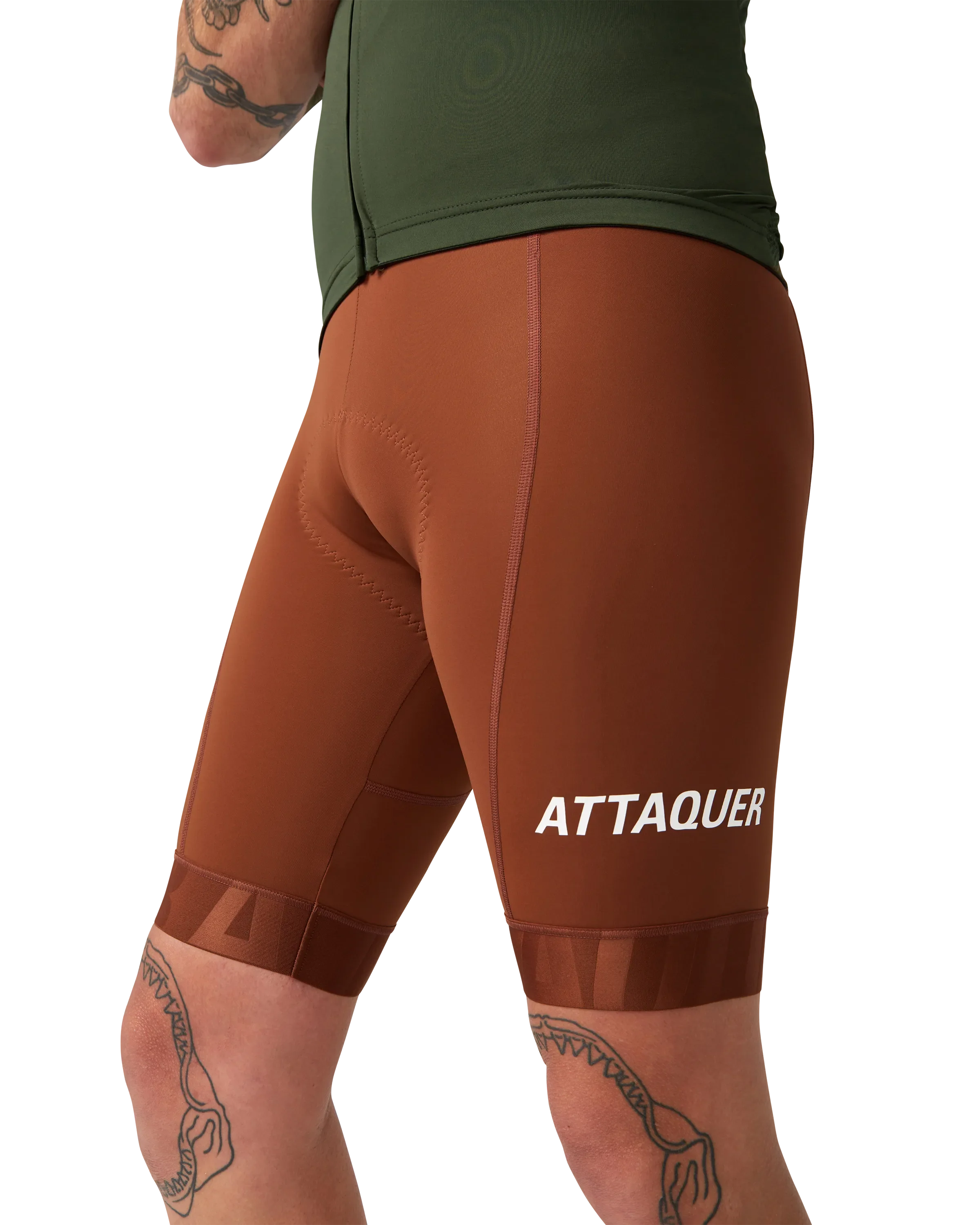 All Day Bib Short Burnt Orange - Image 5