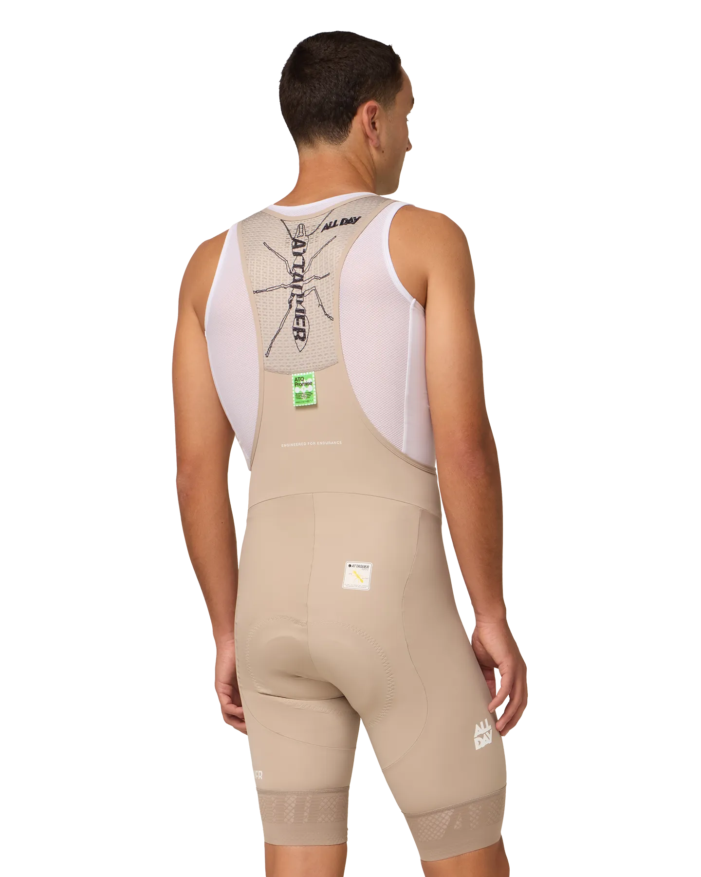 All Day Bib Short Eggshell - Image 4