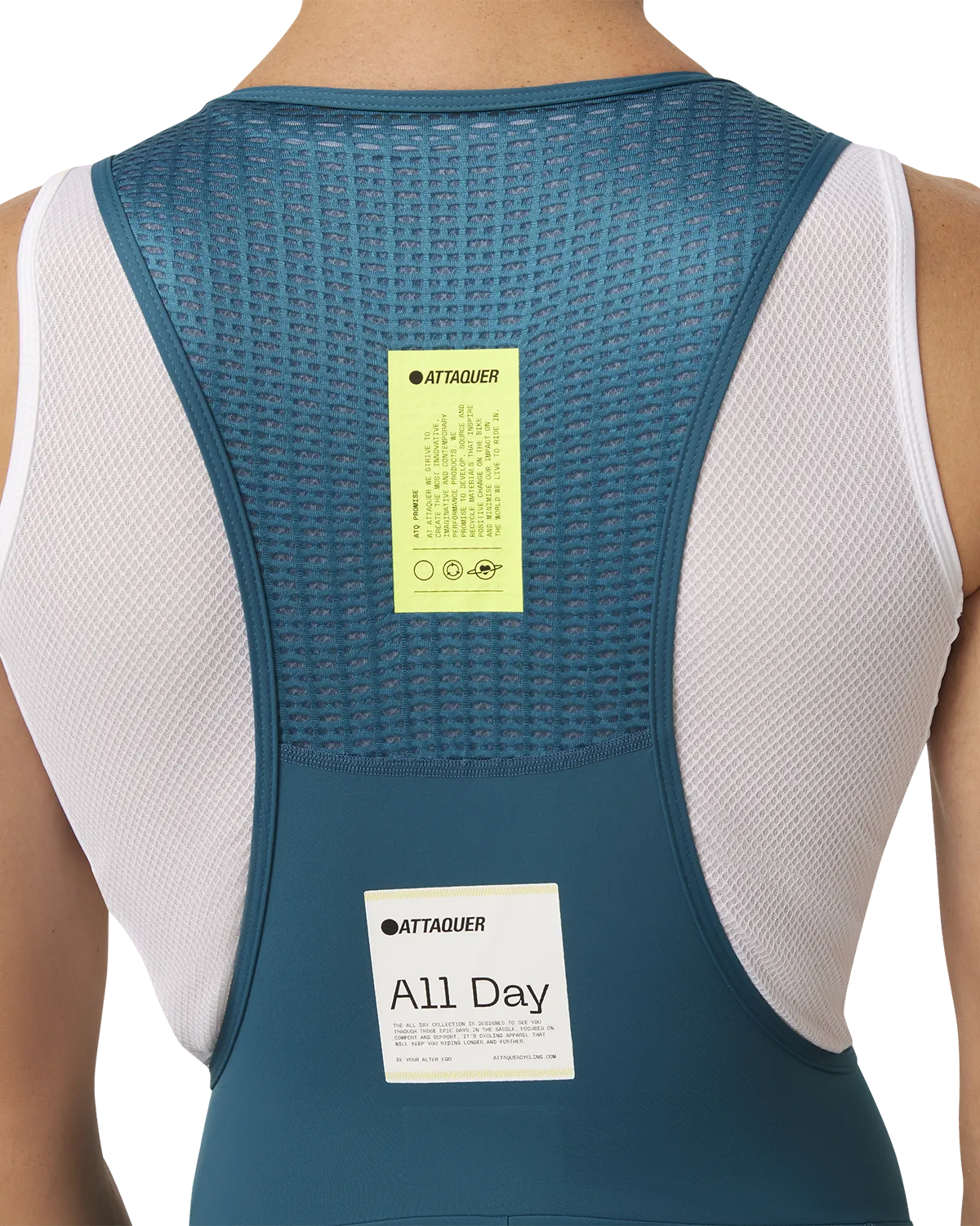 All Day Bib Short Topaz - Image 6