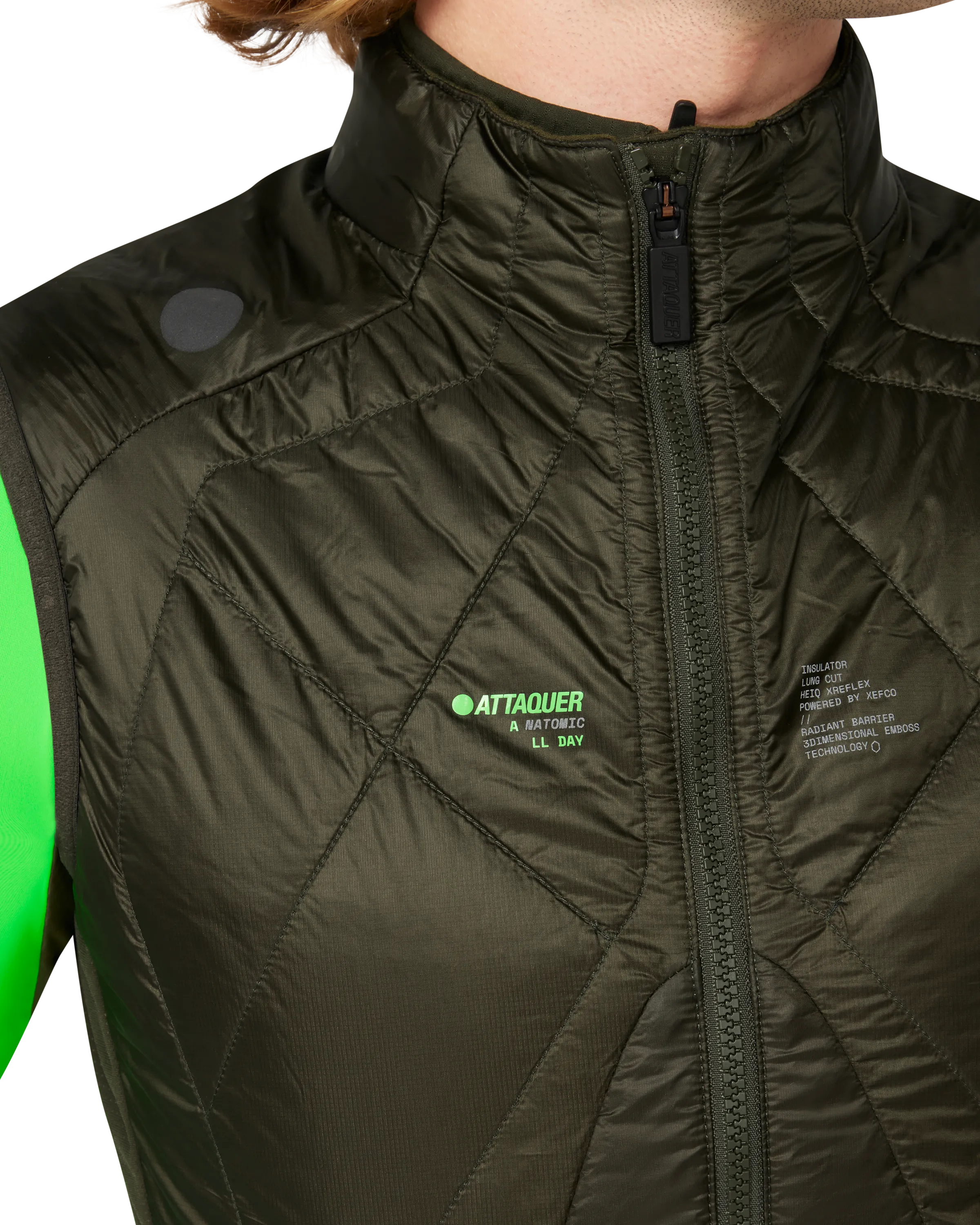 All Day Anatomic Insulator Gilet Pine - Image 4