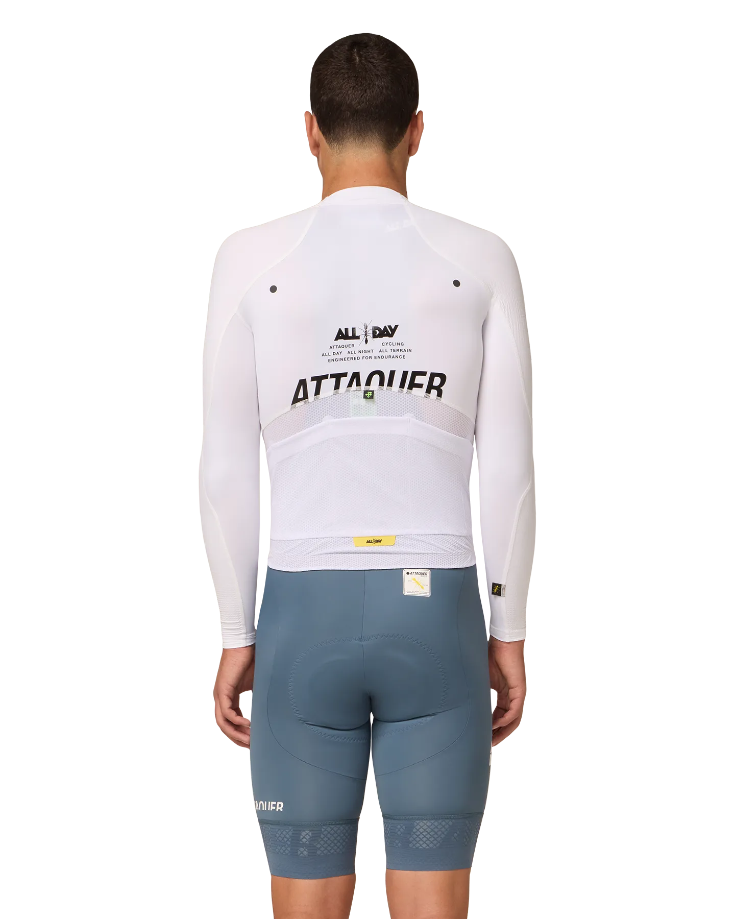 All Day Lightweight Long Sleeved Jersey White - Image 4