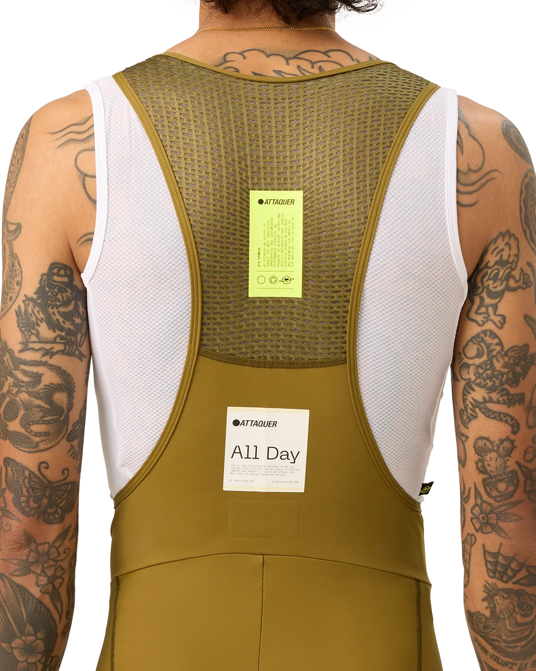All Day 3/4 Bib Moss - Image 4
