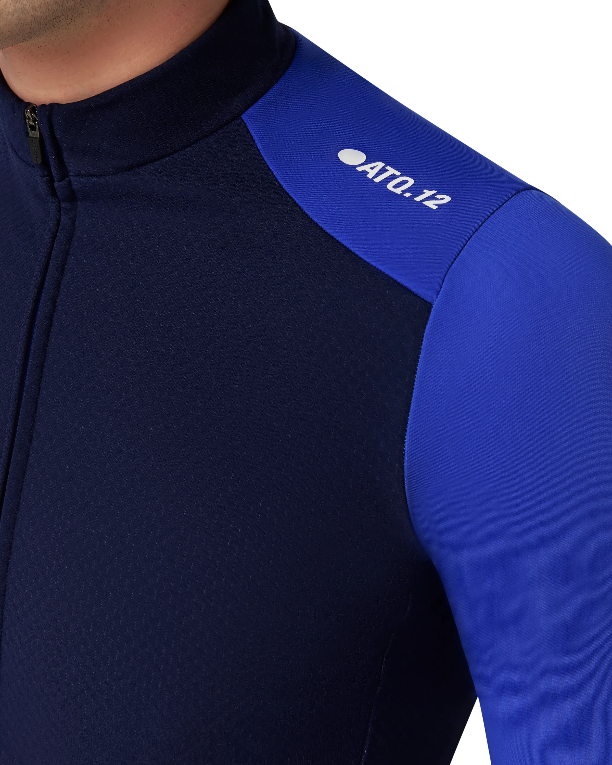 All Day Winter Long Sleeved Jersey Navy/Fluro - Image 6