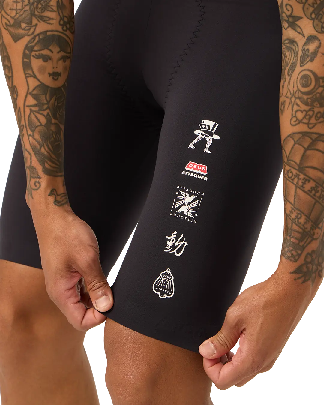 Deus Ex Attaquer Rose Bib Shorts - Image 5