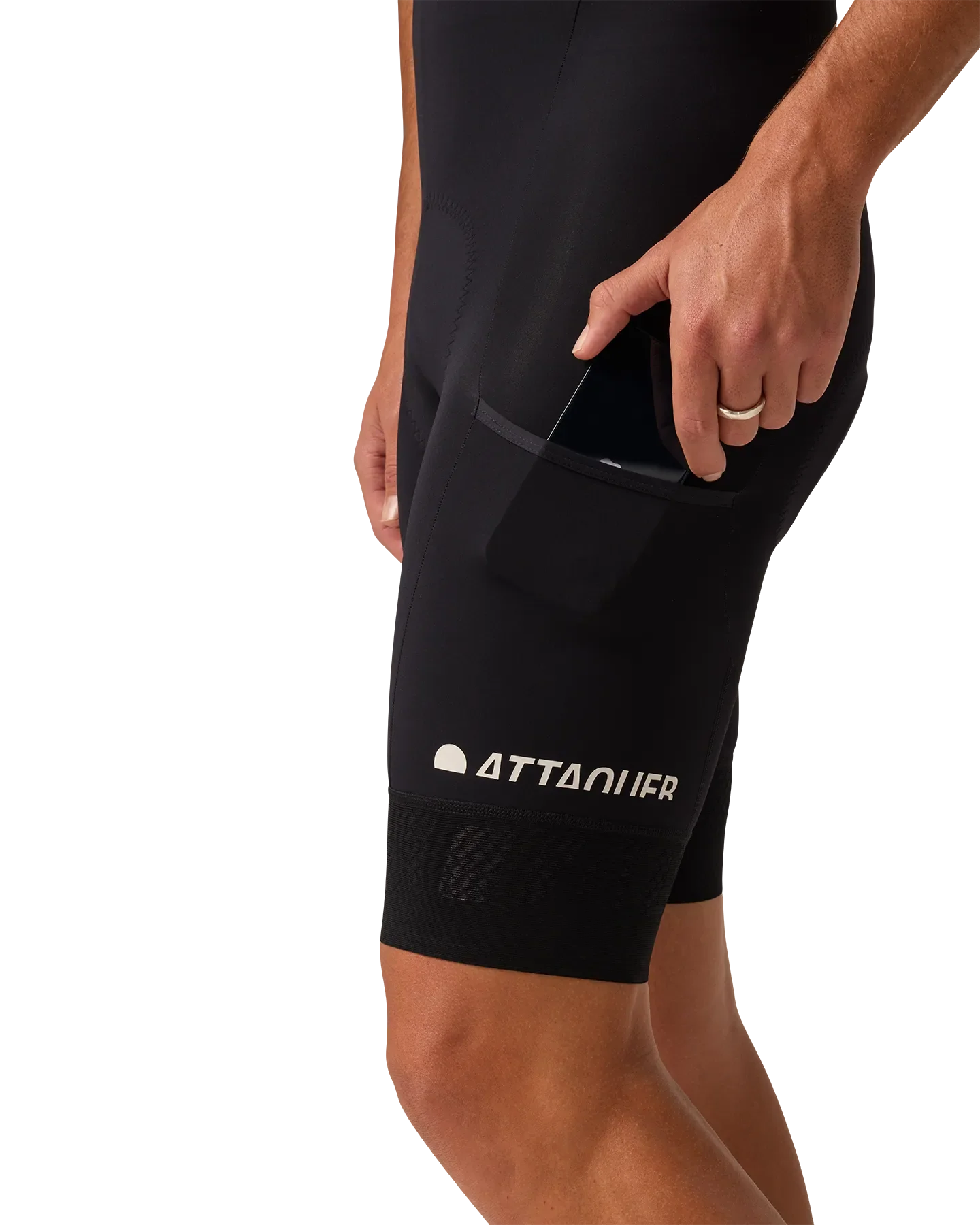 All Day Cargo Bib Short Black - Image 7