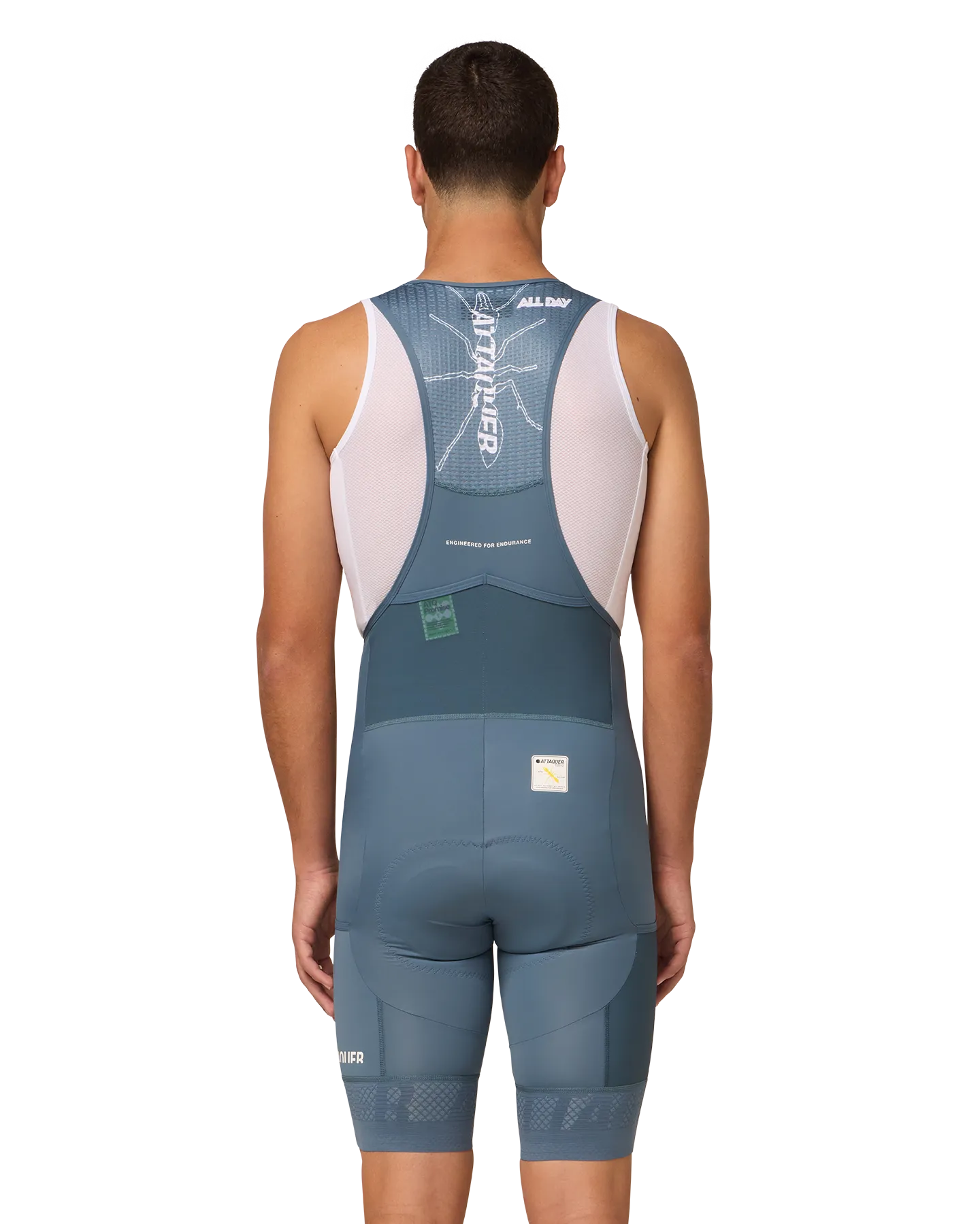All Day Cargo Bib Short Steel - Image 3