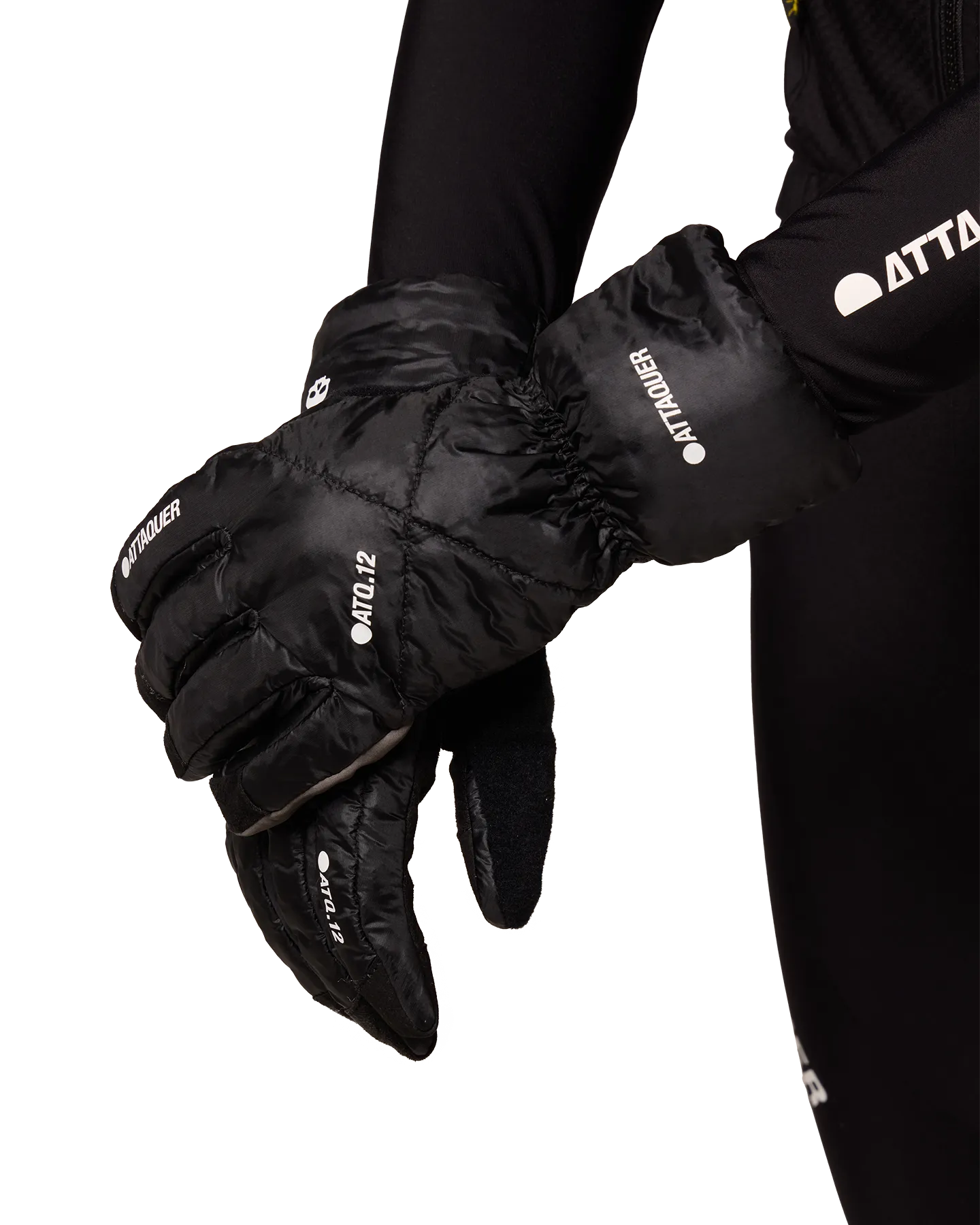 Deep Winter Insulated Logo Gloves Black - Image 4