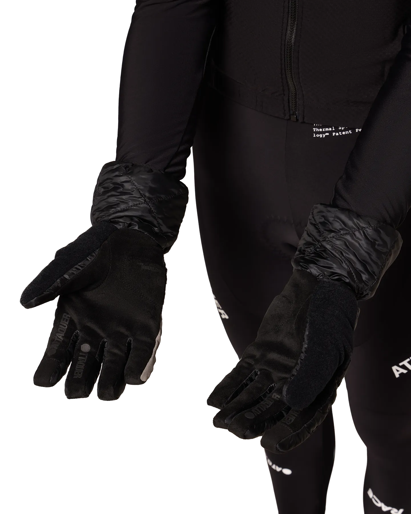 Deep Winter Insulated Logo Gloves Black - Image 5