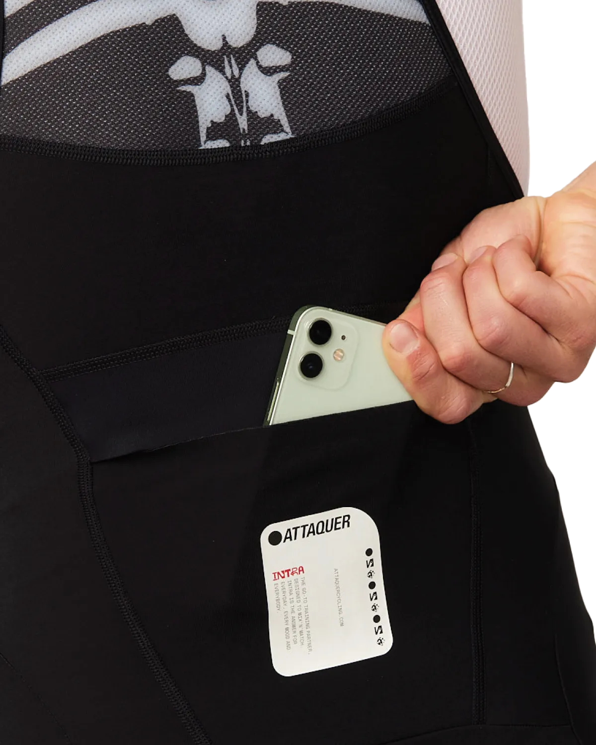Intra Bib Shorts Black - Image 6