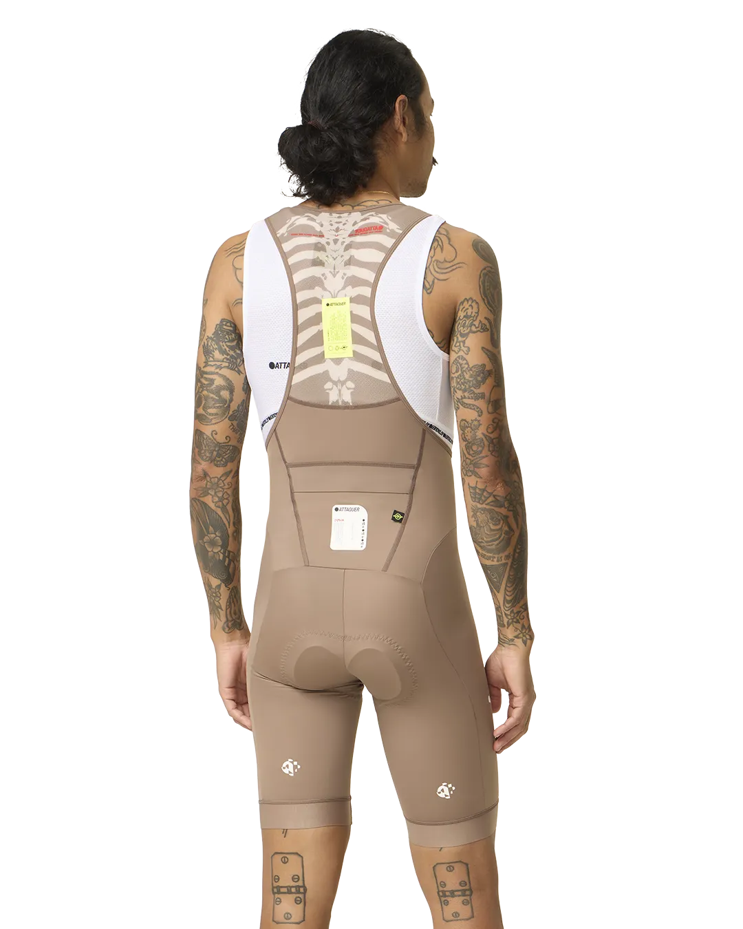 Intra Bib Shorts Taupe - Image 3