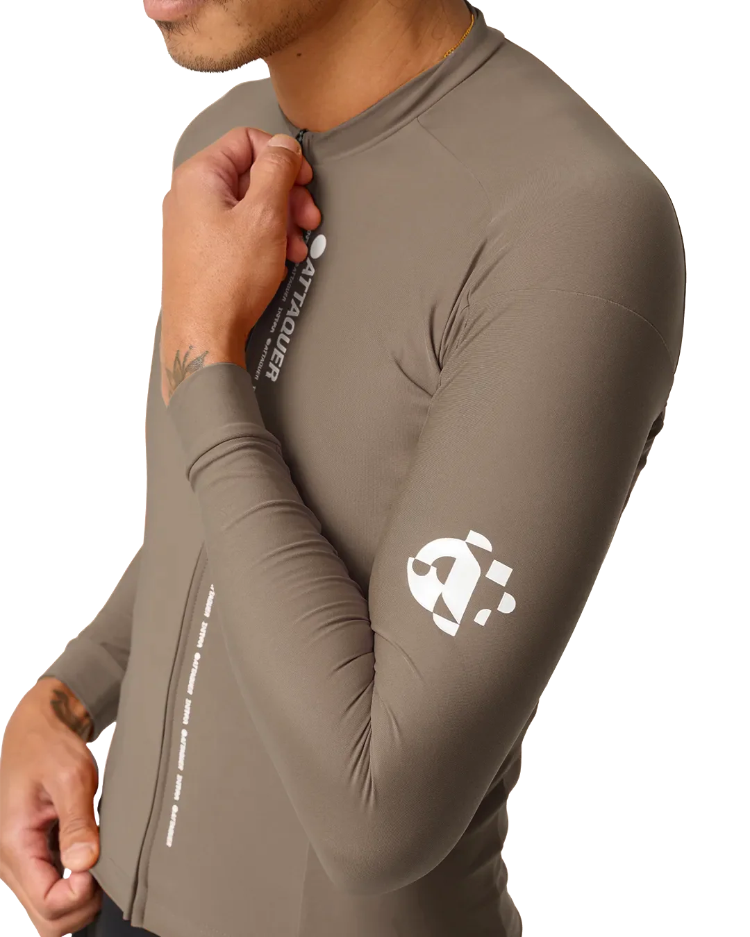 Intra Winter Long Sleeve Jersey Taupe - Image 5