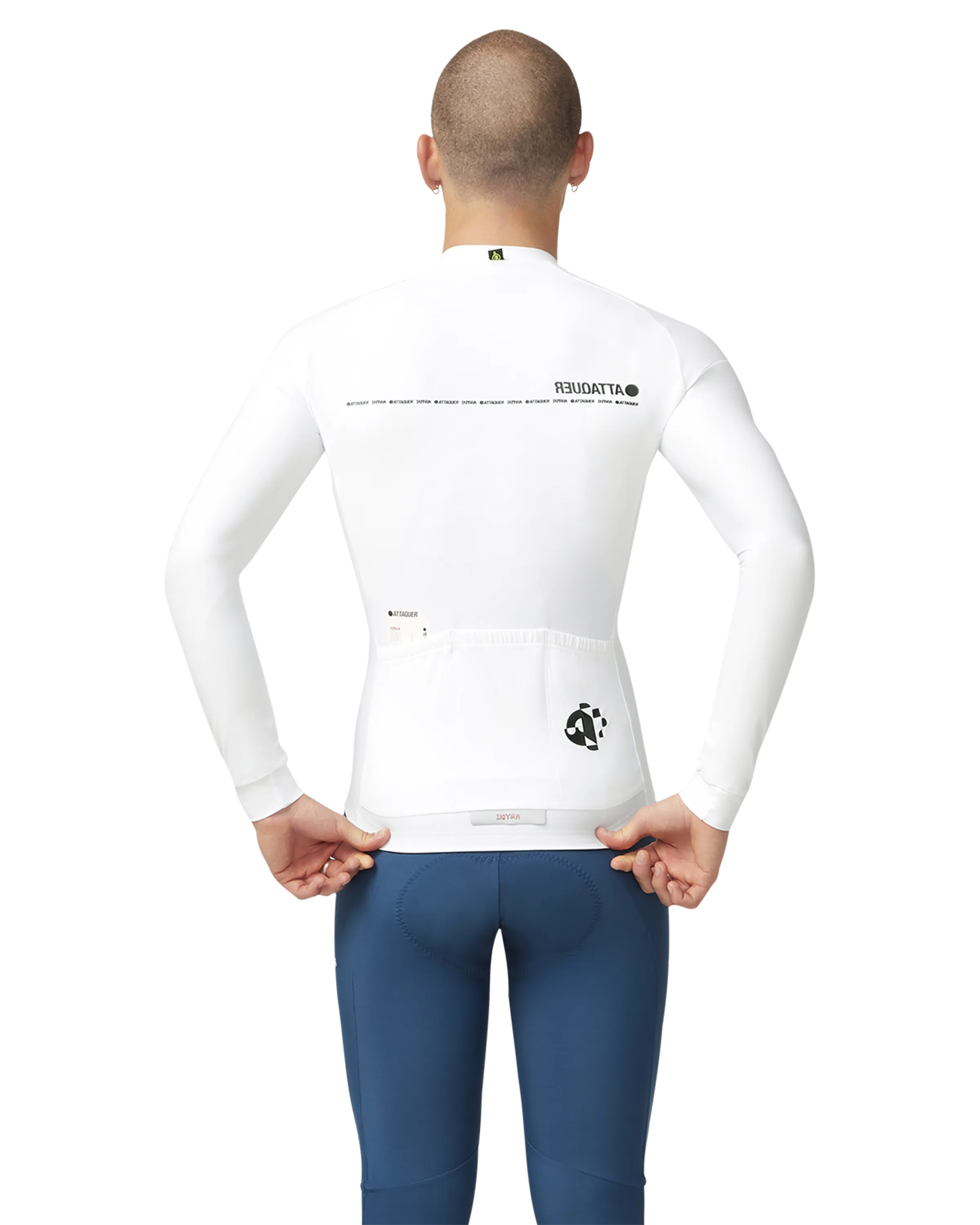 Intra Winter Long Sleeve Jersey White - Image 3