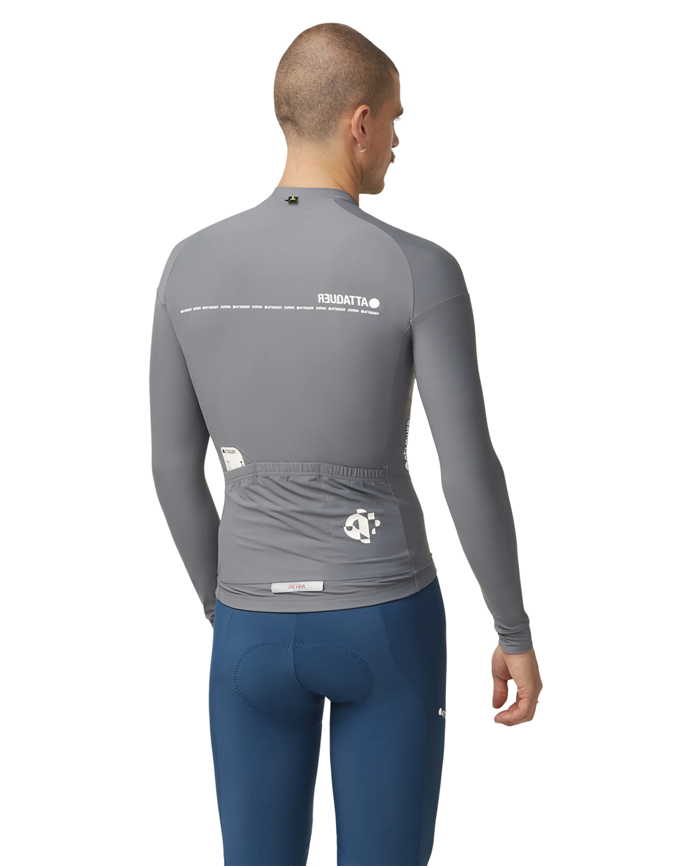 Intra Winter Long Sleeve Jersey Zinc Grey - Image 3