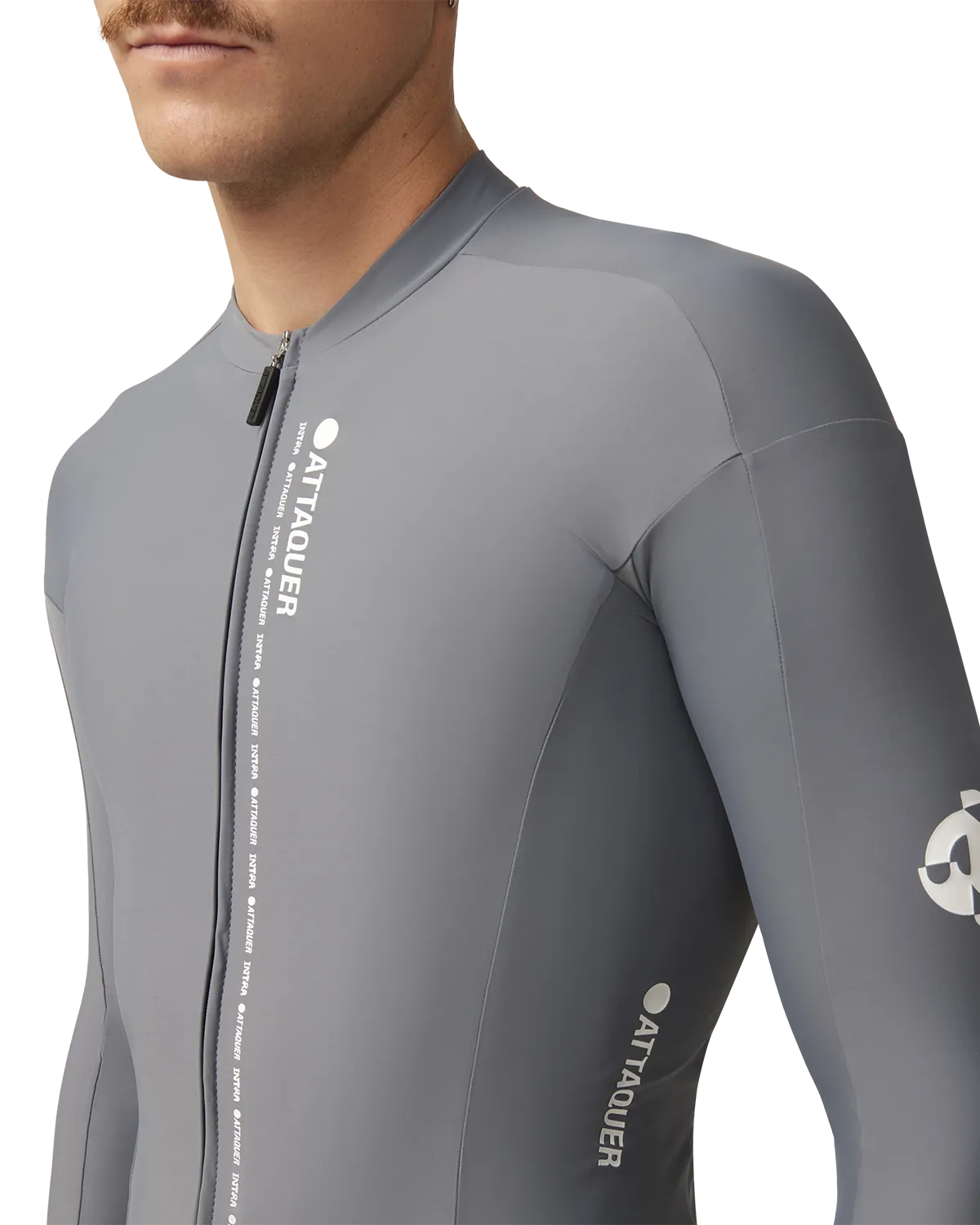 Intra Winter Long Sleeve Jersey Zinc Grey - Image 4