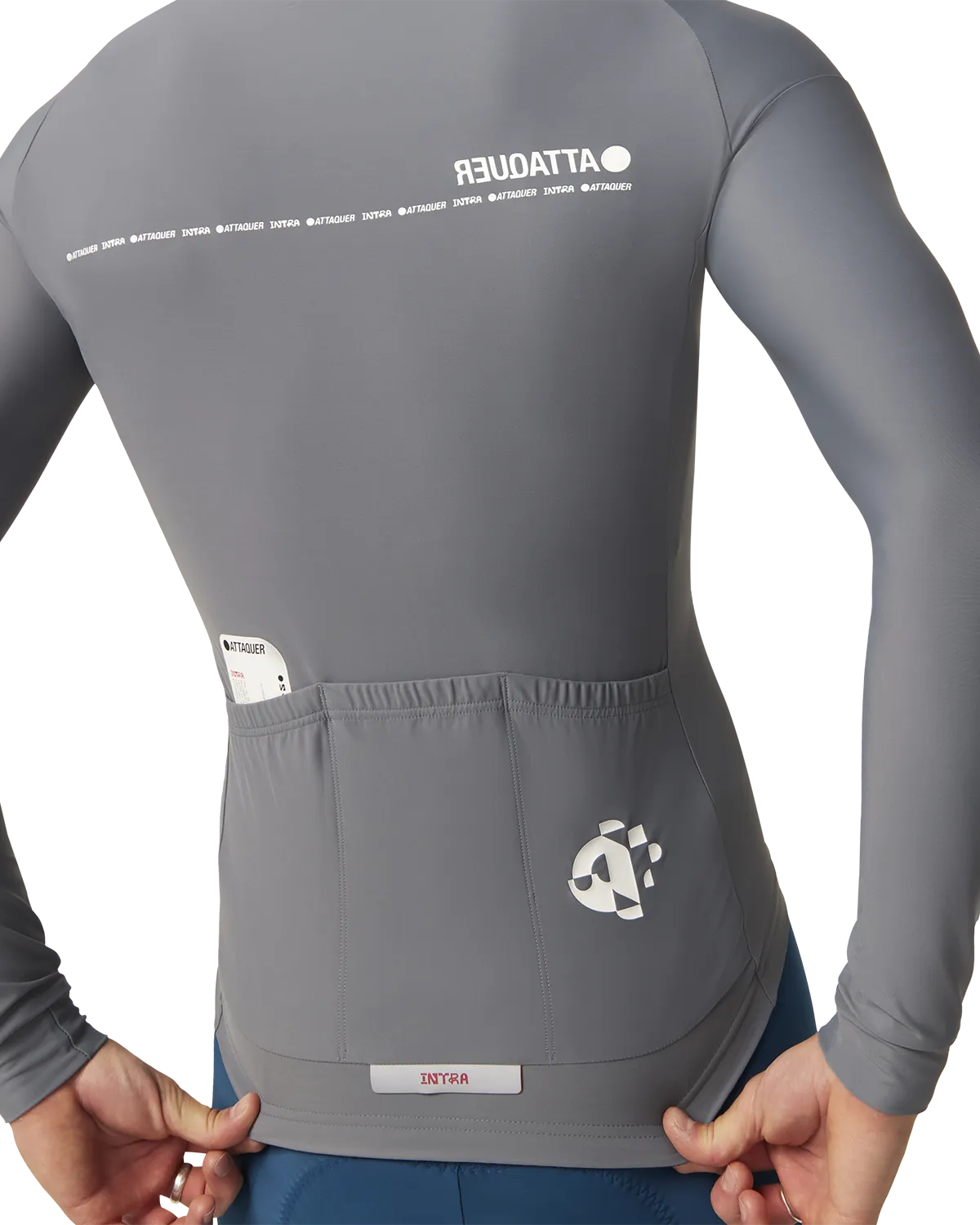 Intra Winter Long Sleeve Jersey Zinc Grey - Image 5