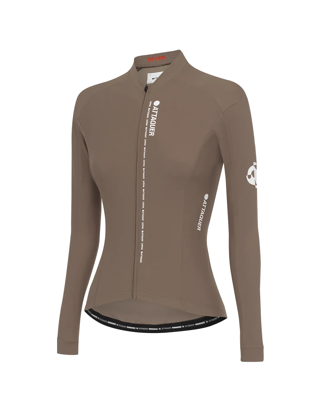 Intra Womens Winter Long Sleeve Jersey Taupe