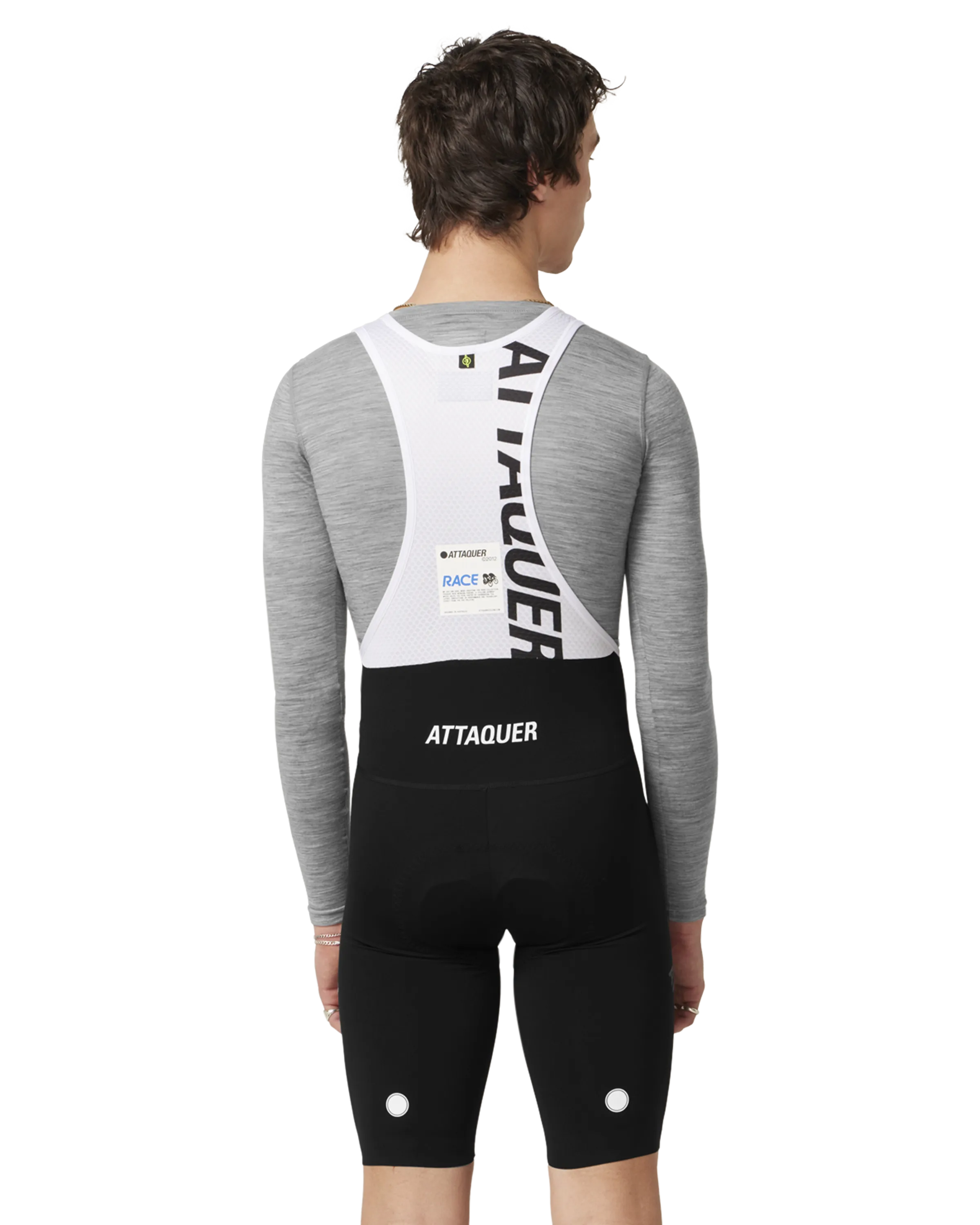 Merino Base Layer Long Sleeve Grey - Image 5