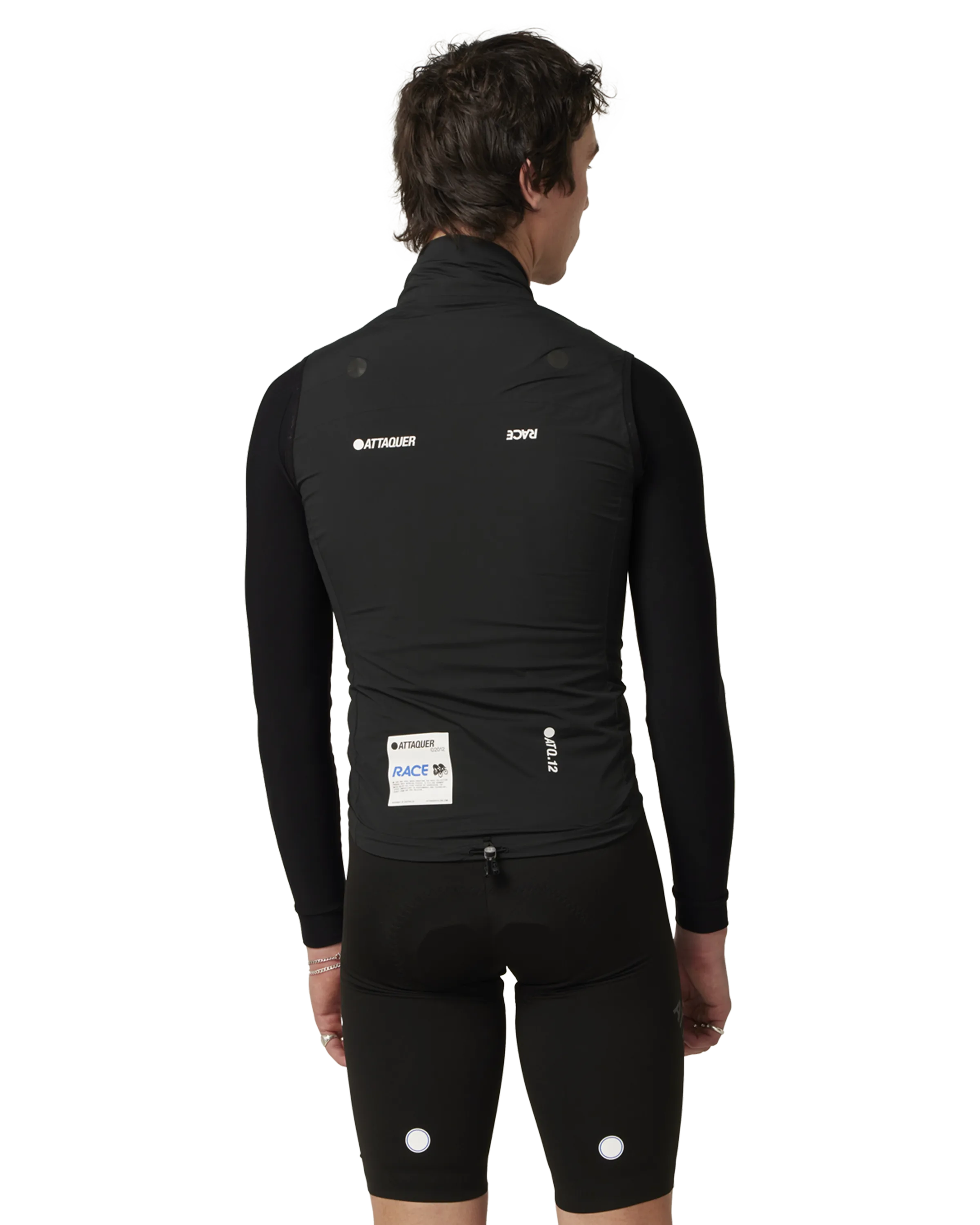Race Rain Gilet Black - Image 3
