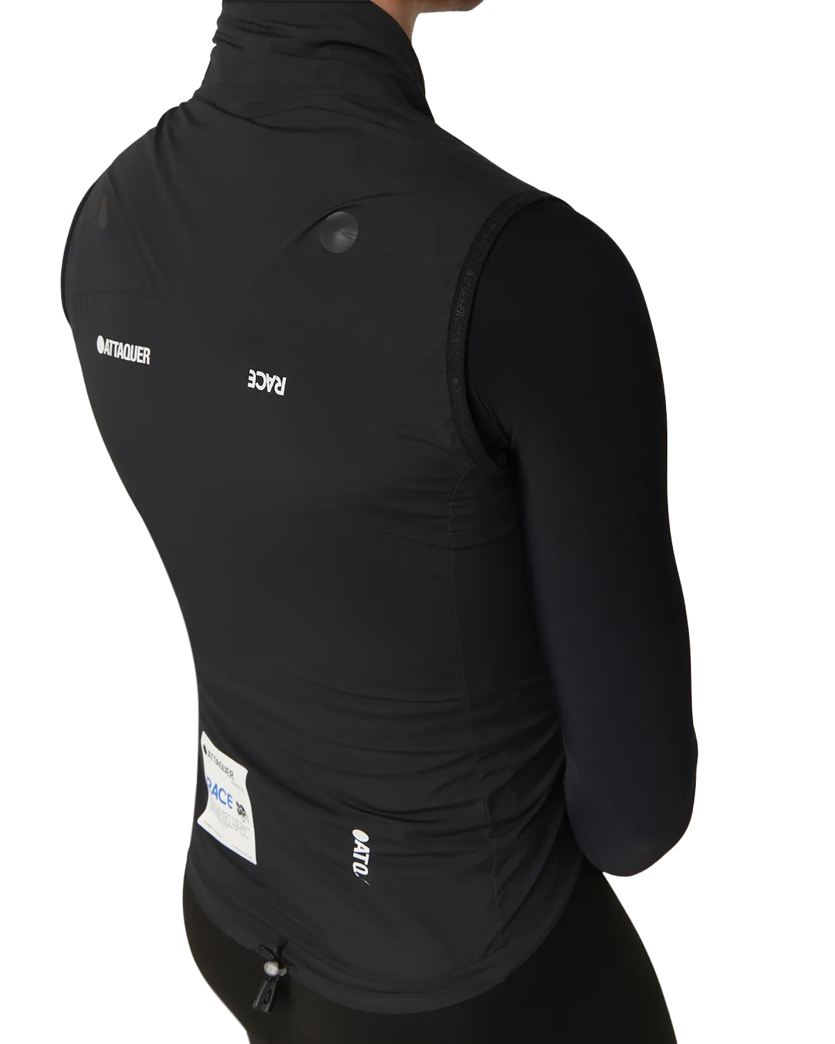Race Rain Gilet Black - Image 4