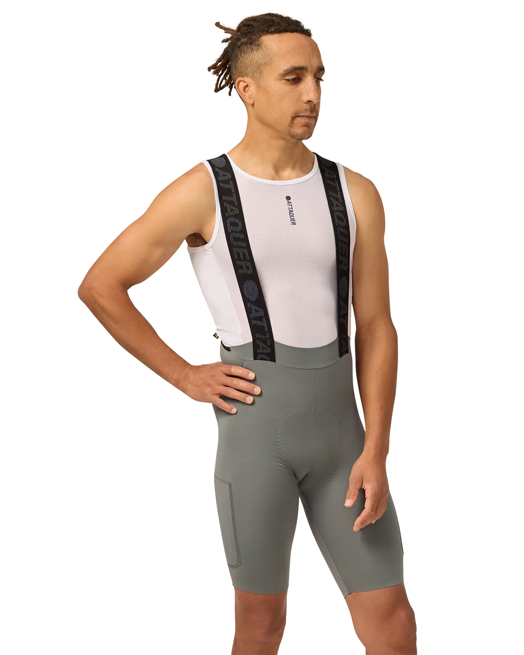 Race Cargo Bib Short Anthracite - Image 10