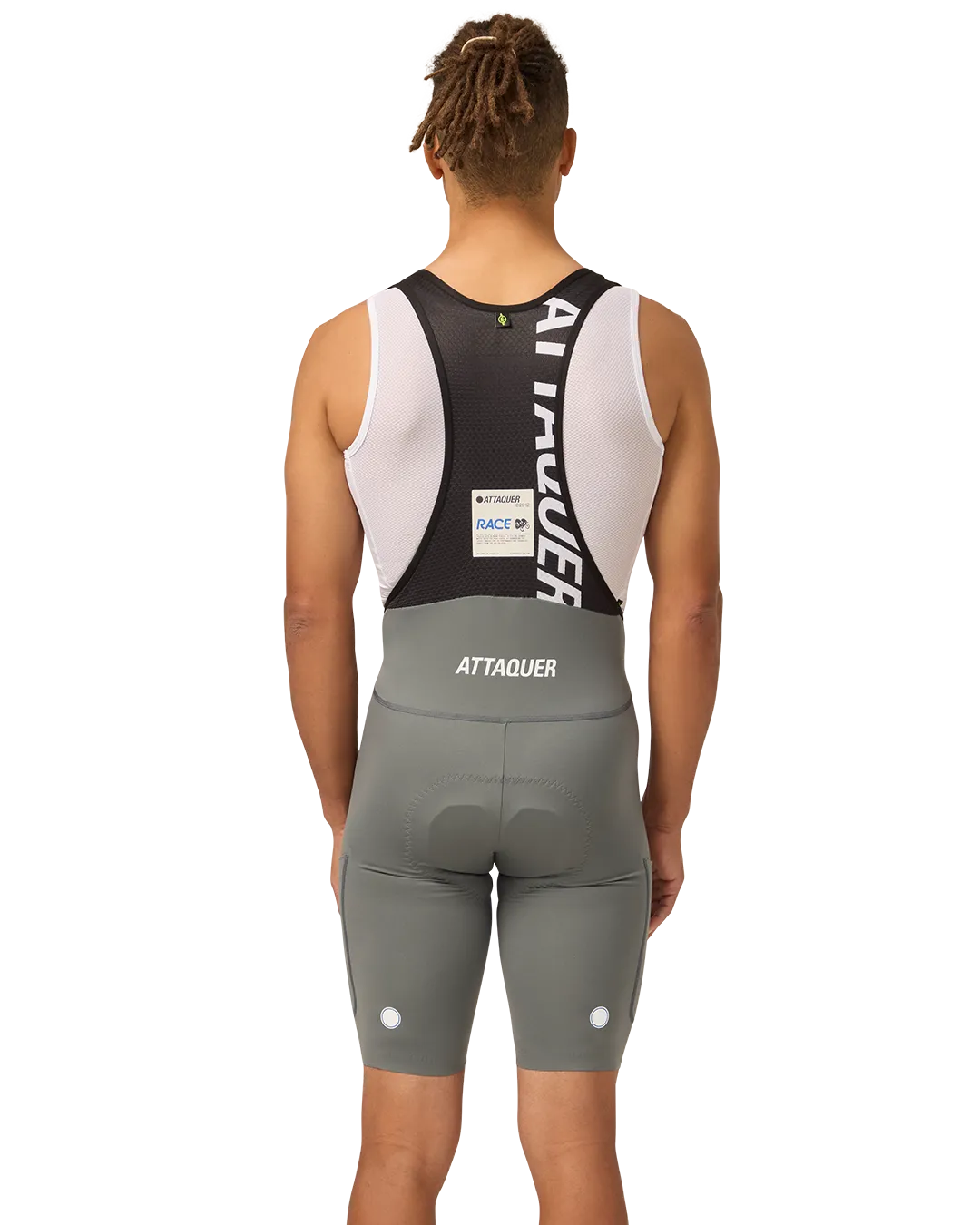Race Cargo Bib Short Anthracite - Image 3