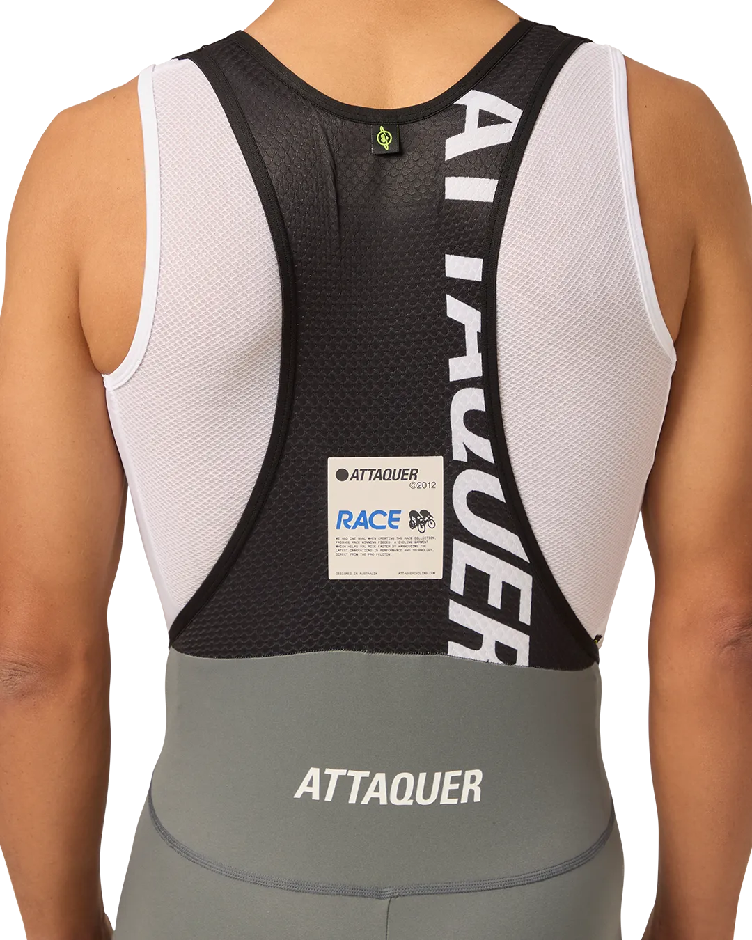 Race Cargo Bib Short Anthracite - Image 6