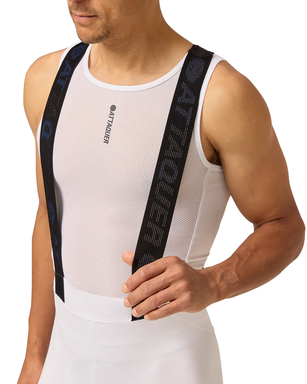 Race Cargo Bib Short White - Image 4