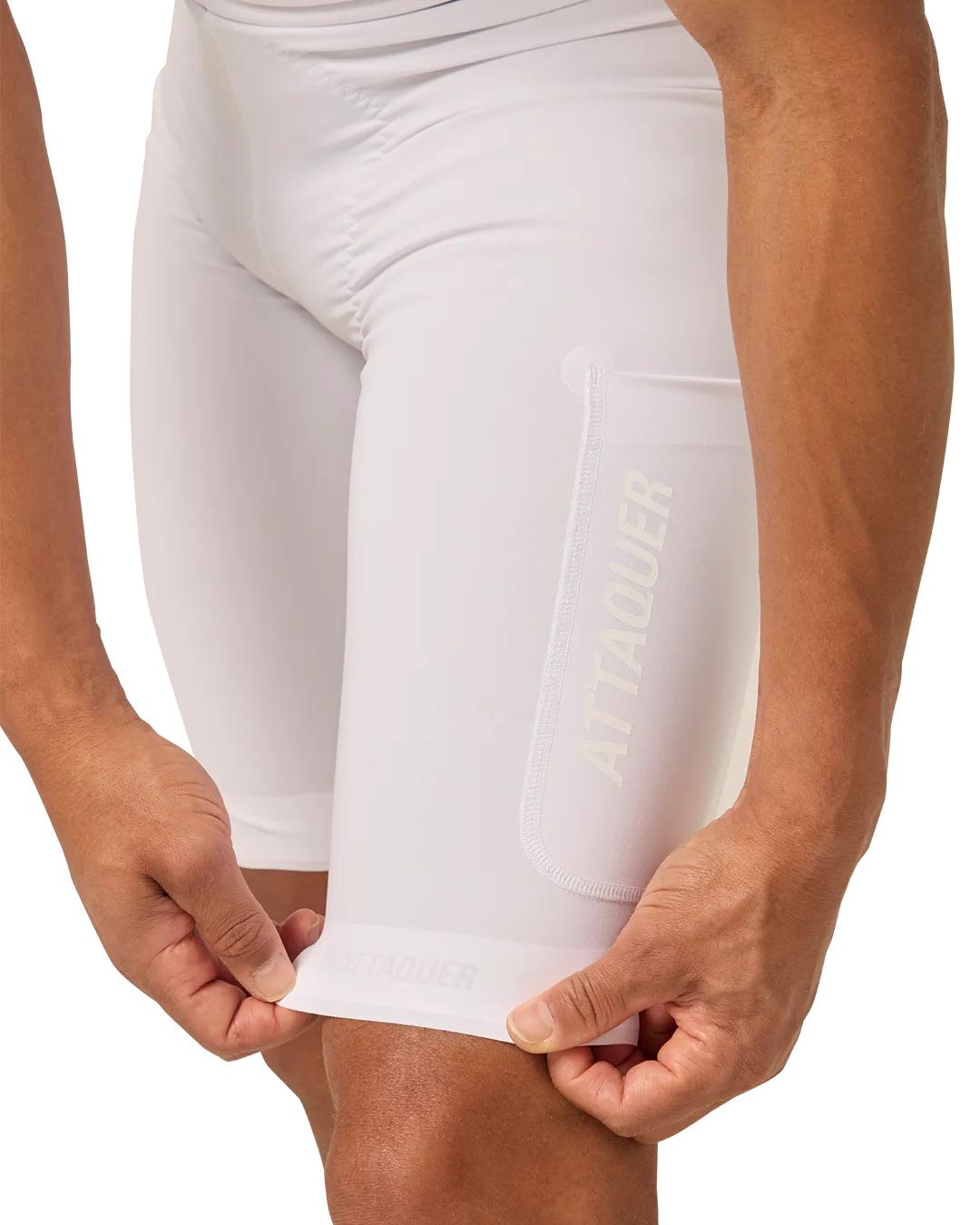 Race Cargo Bib Short White - Image 5