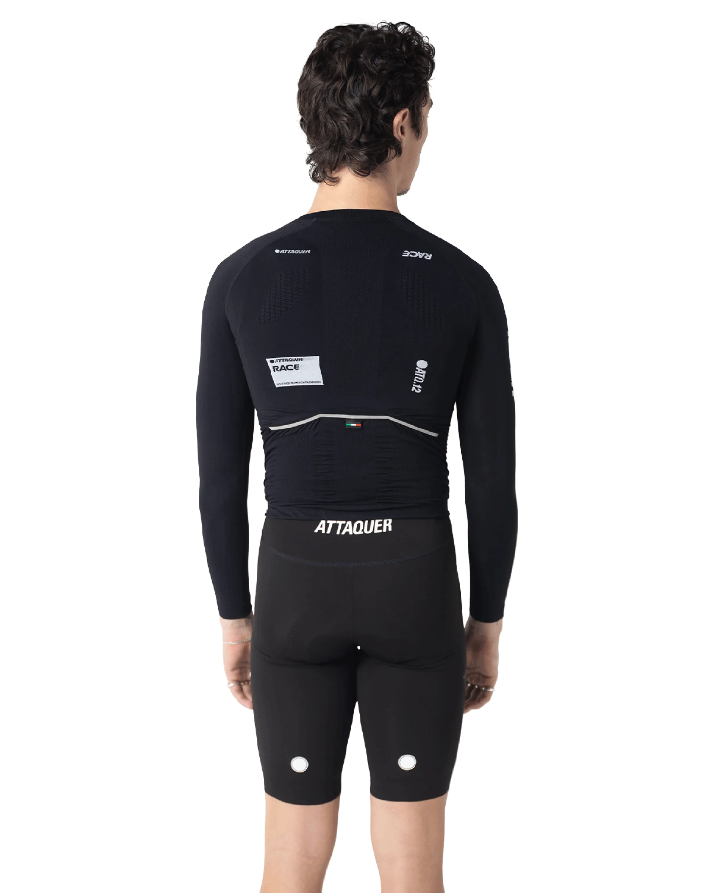 OrbKnit™️ Race Jersey Long Sleeve Black - Image 3