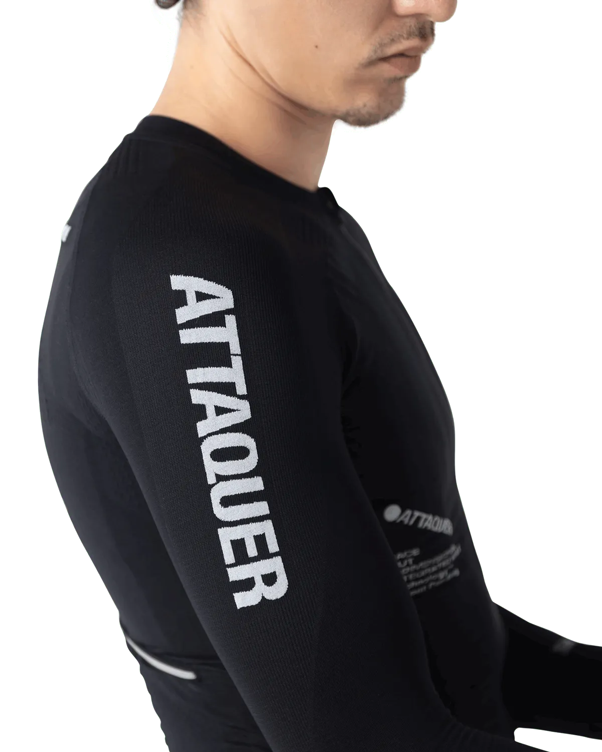 OrbKnit™️ Race Jersey Long Sleeve Black - Image 4