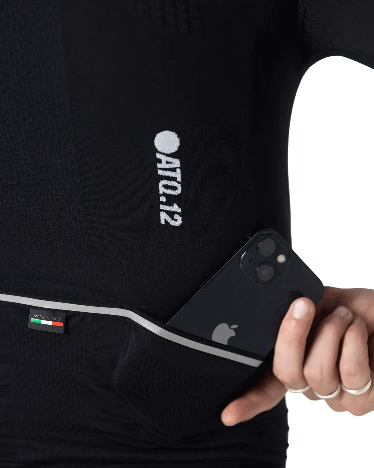 OrbKnit™️ Race Jersey Long Sleeve Black - Image 5