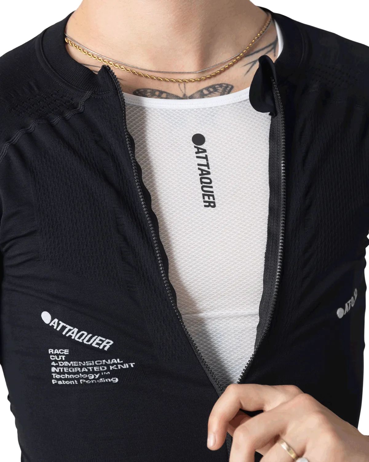 OrbKnit™️ Race Jersey Long Sleeve Black - Image 6