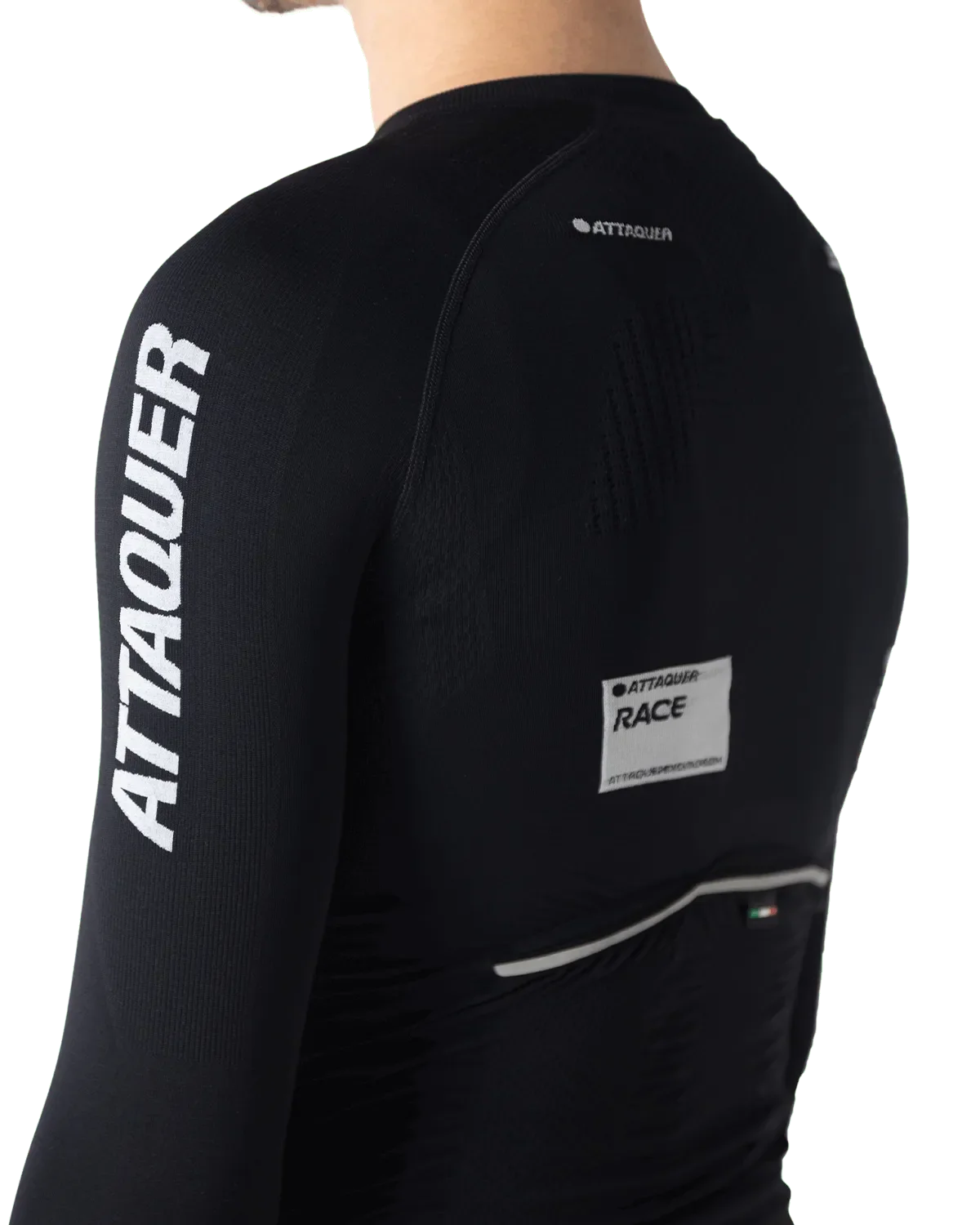 OrbKnit™️ Race Jersey Long Sleeve Black - Image 7