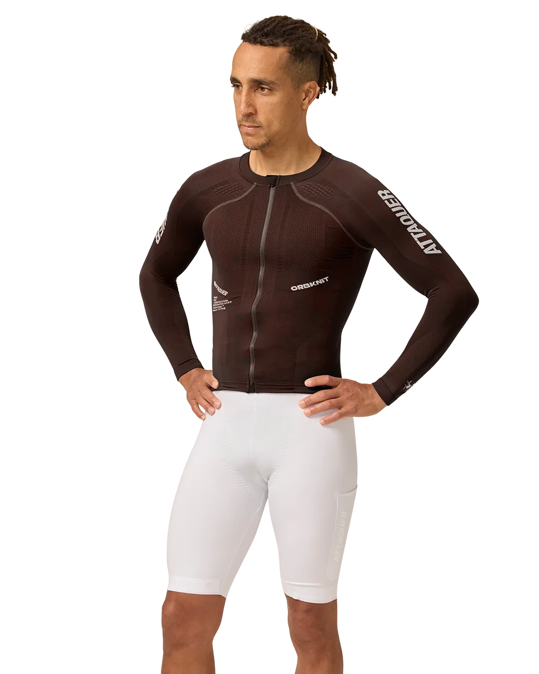 OrbKnit™️ Race Jersey Long Sleeve Brown - Image 8