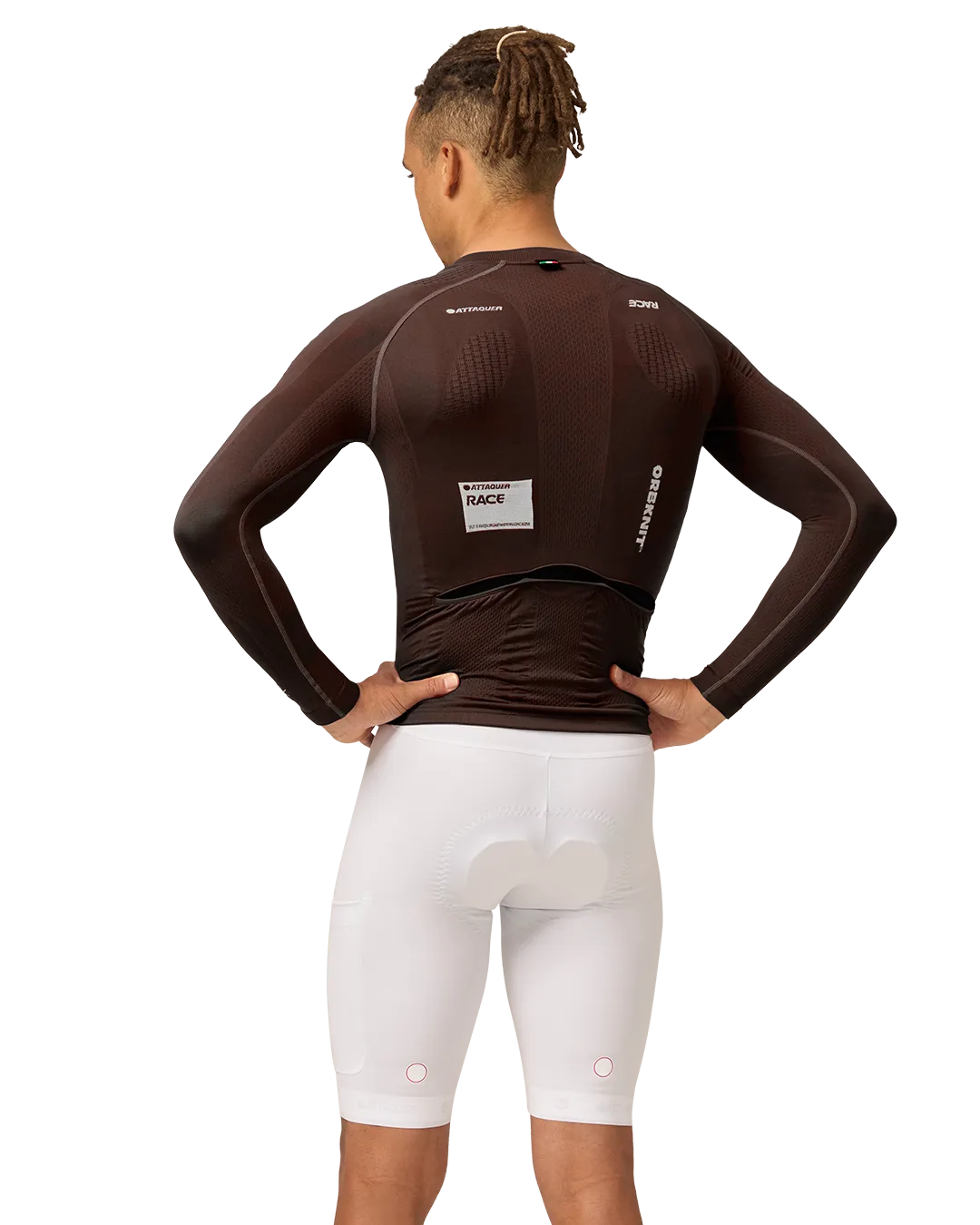 OrbKnit™️ Race Jersey Long Sleeve Brown - Image 9