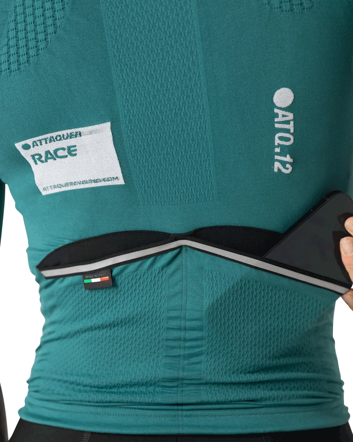 OrbKnit™️ Womens Race Jersey Emerald - Image 5