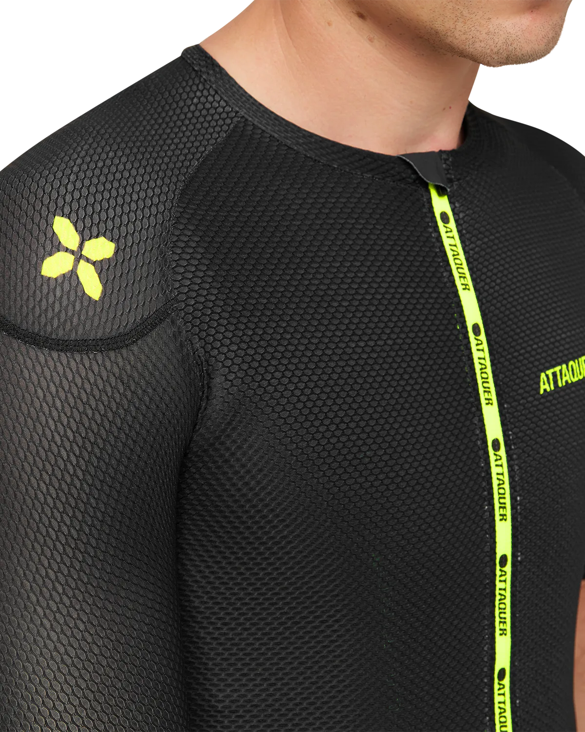 ULTRA: Climbers Jersey Black/Acid Lime - Image 4