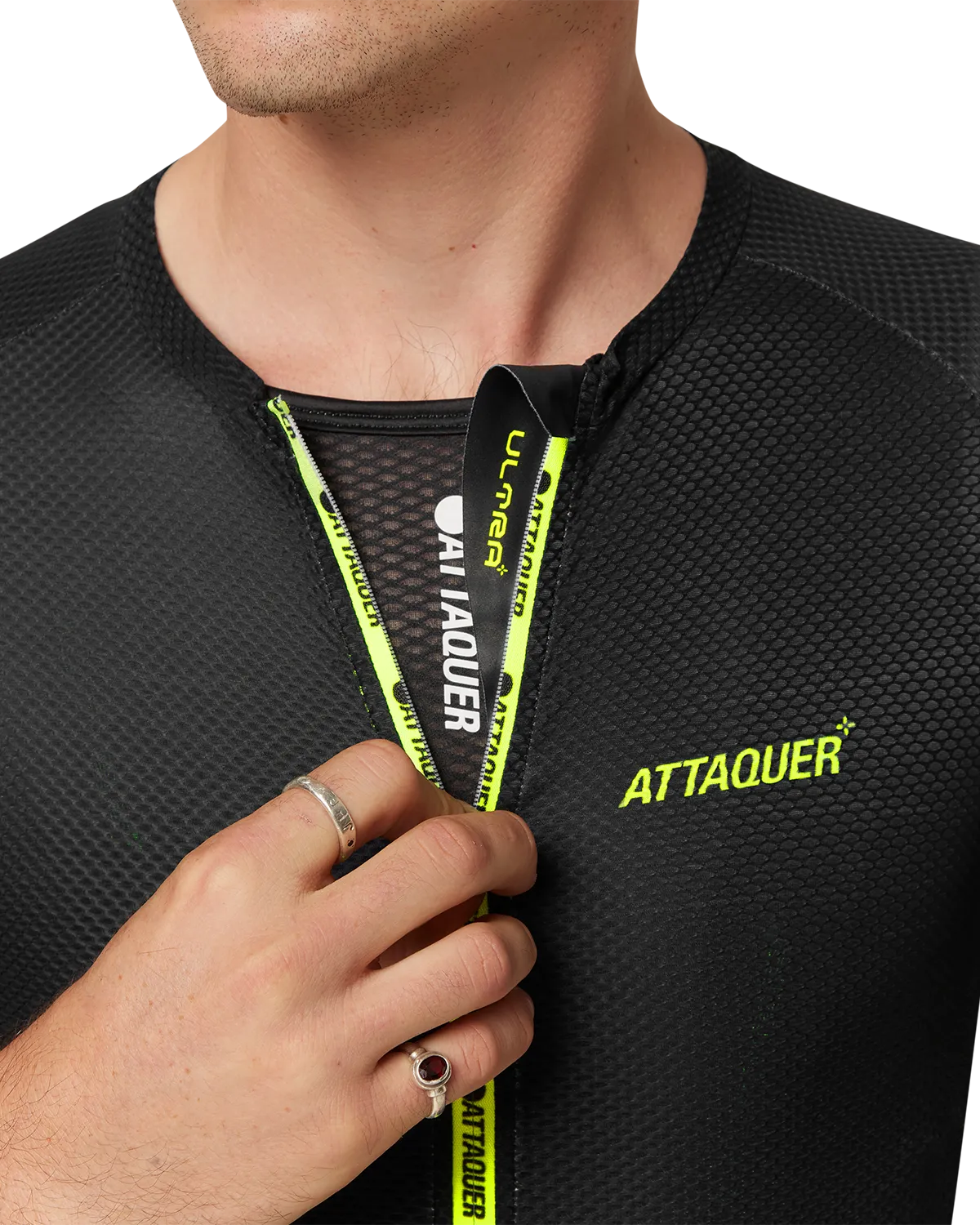 ULTRA: Climbers Jersey Black/Acid Lime - Image 5