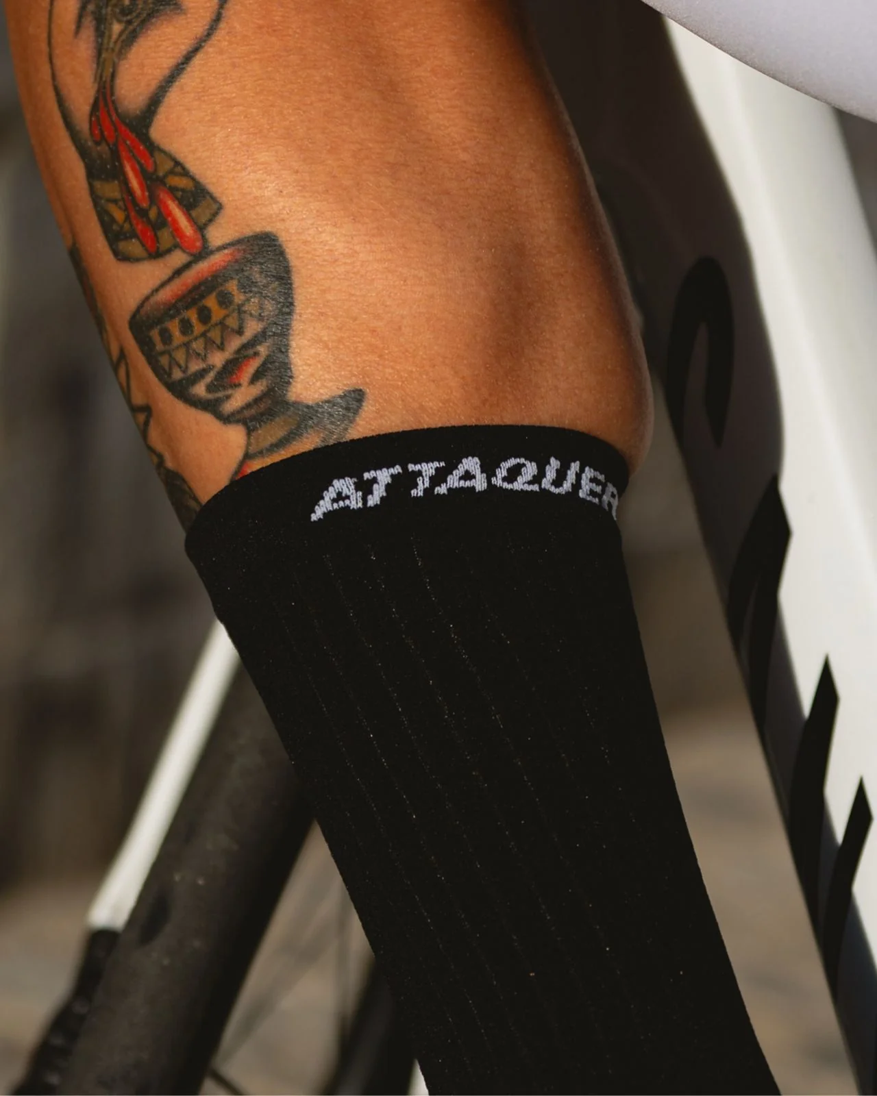 ULTRA: High Crew Socks Black - Image 3