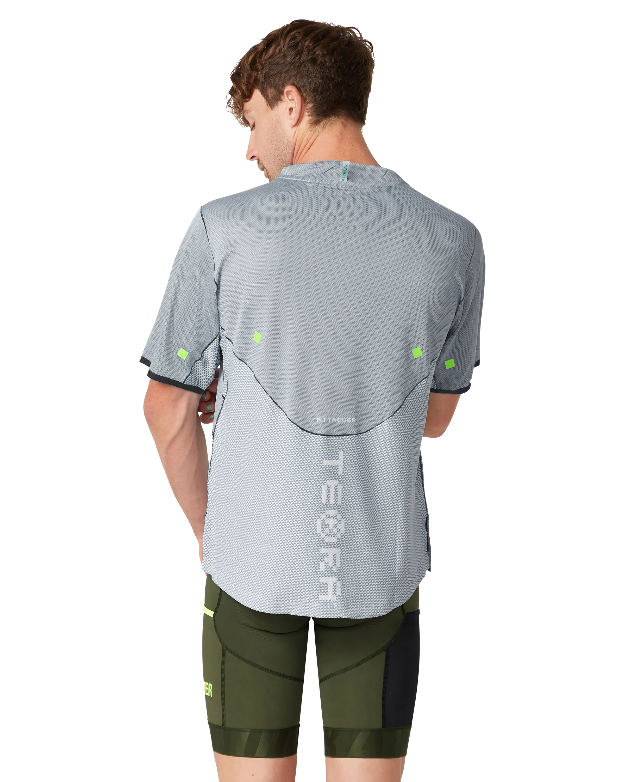 Terra Short Sleeved Tech Tee Black - Image 3