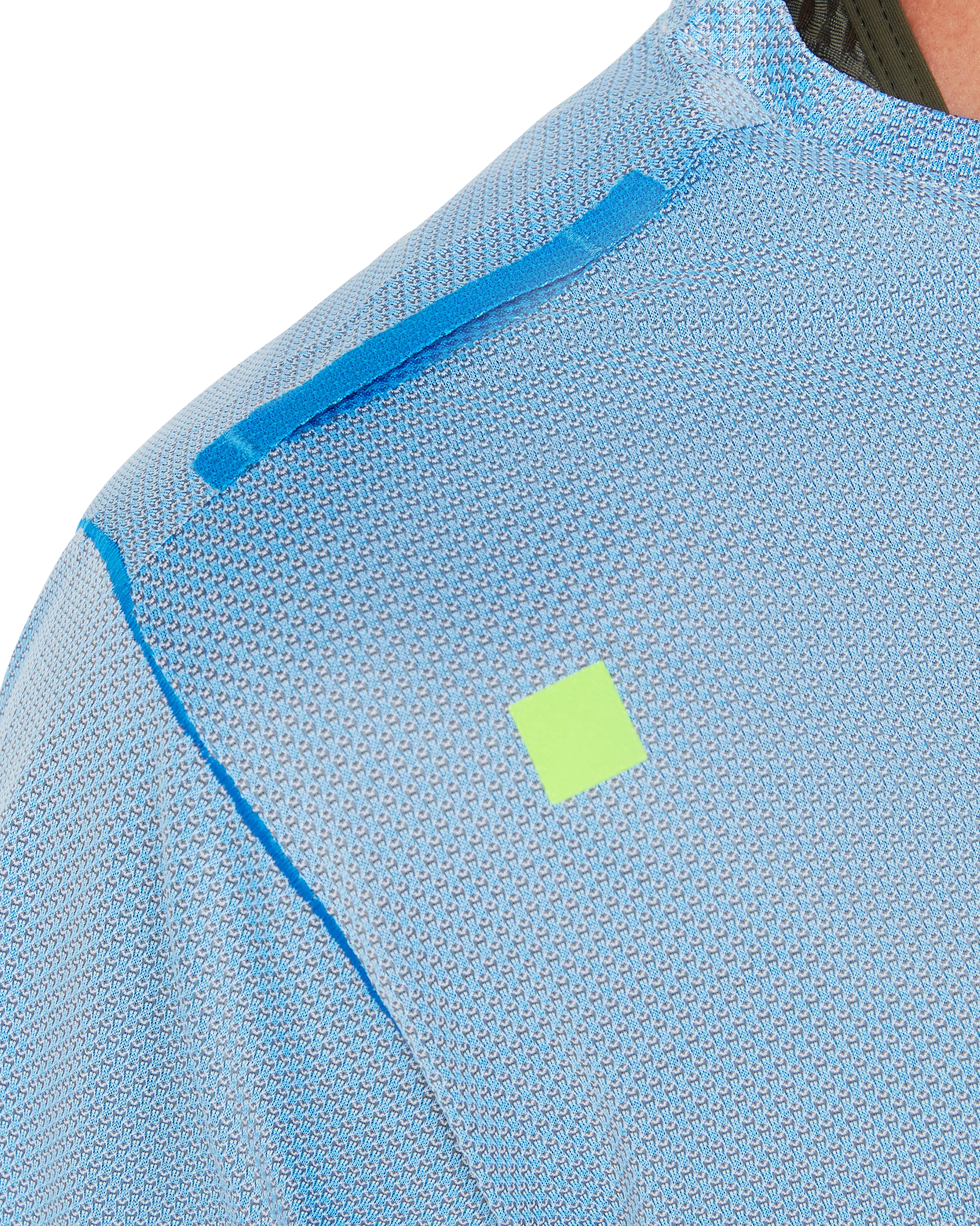 Terra Short Sleeved Tech Tee Blue - Image 5