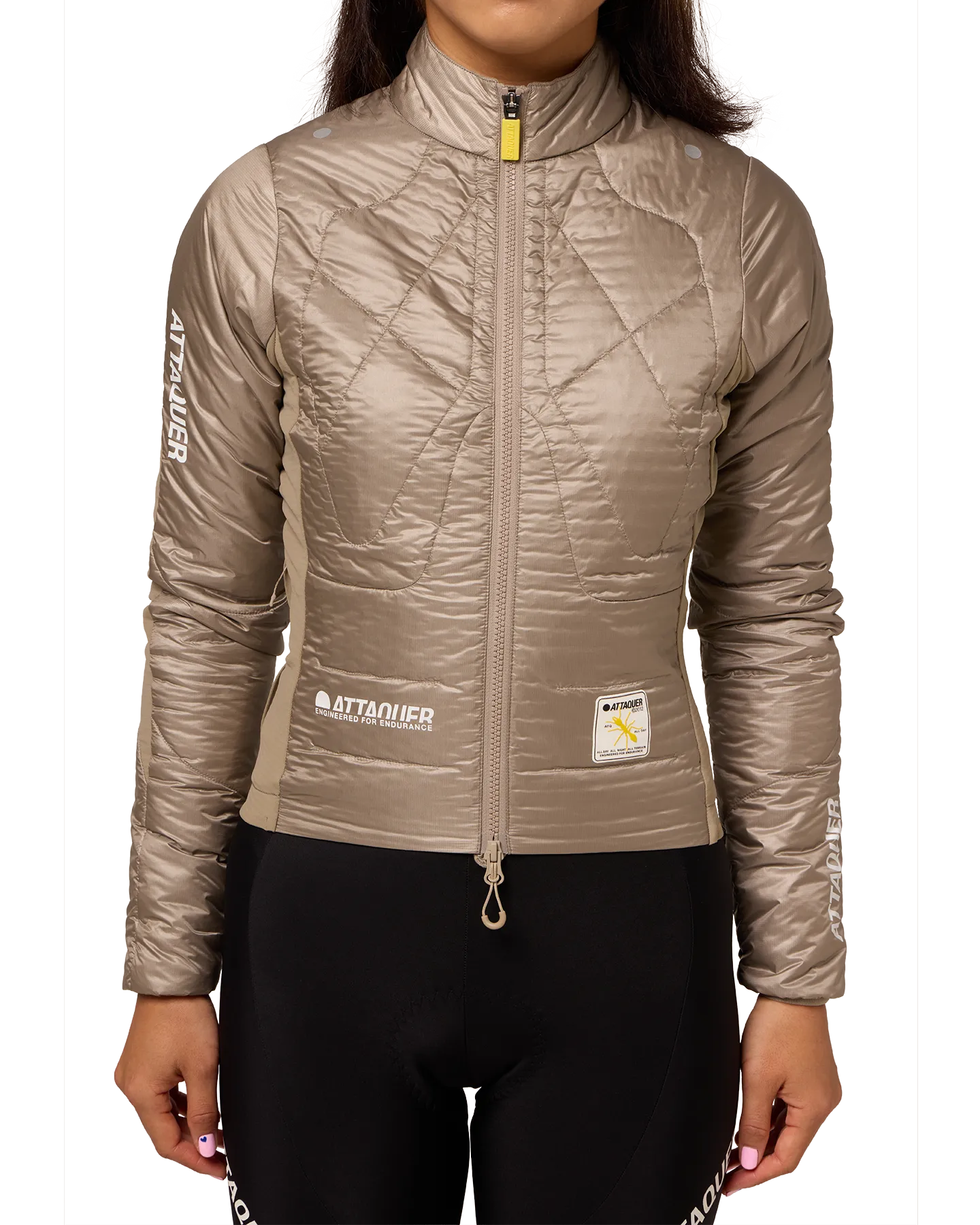 Womens All Day Insulated Jacket Clay - Image 4