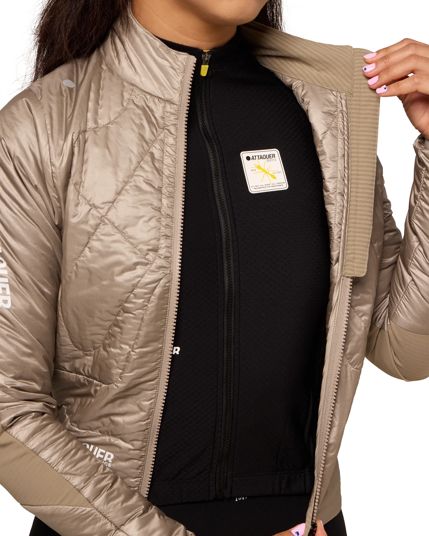 Womens All Day Insulated Jacket Clay - Image 6