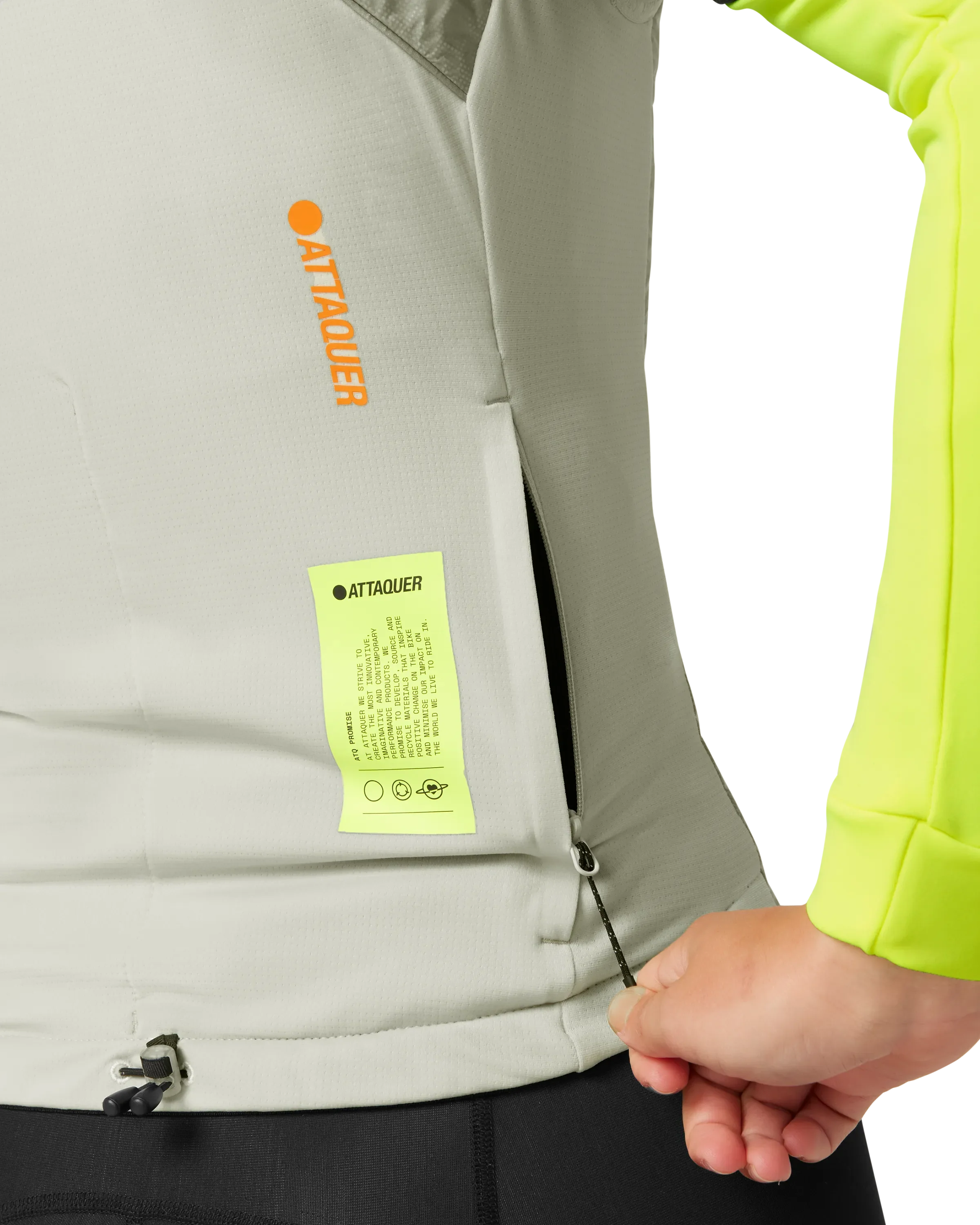 Womens All Day Anatomic Insulator Gilet Eggshell - Image 6