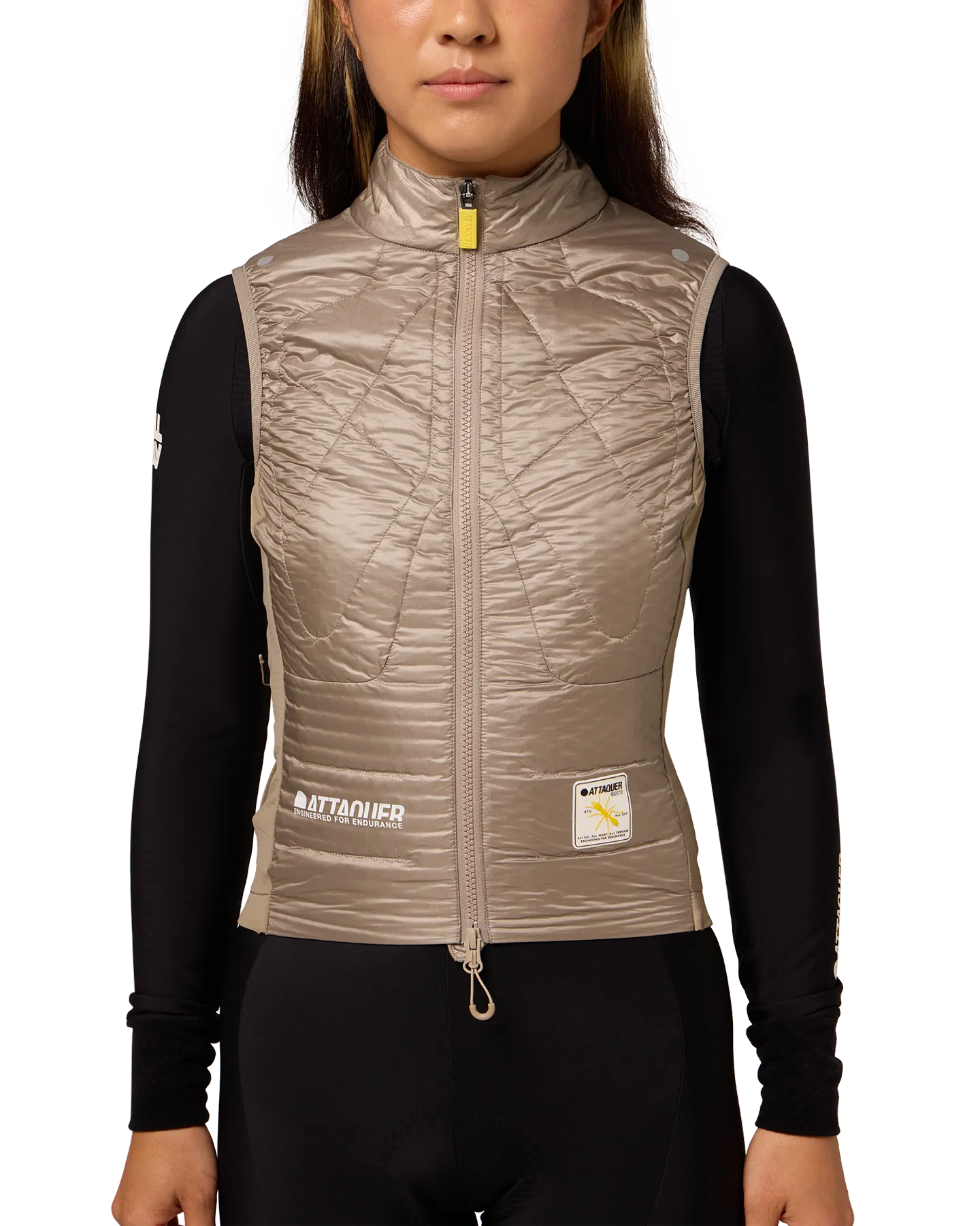 Womens All Day Insulated Gilet Clay - Image 4