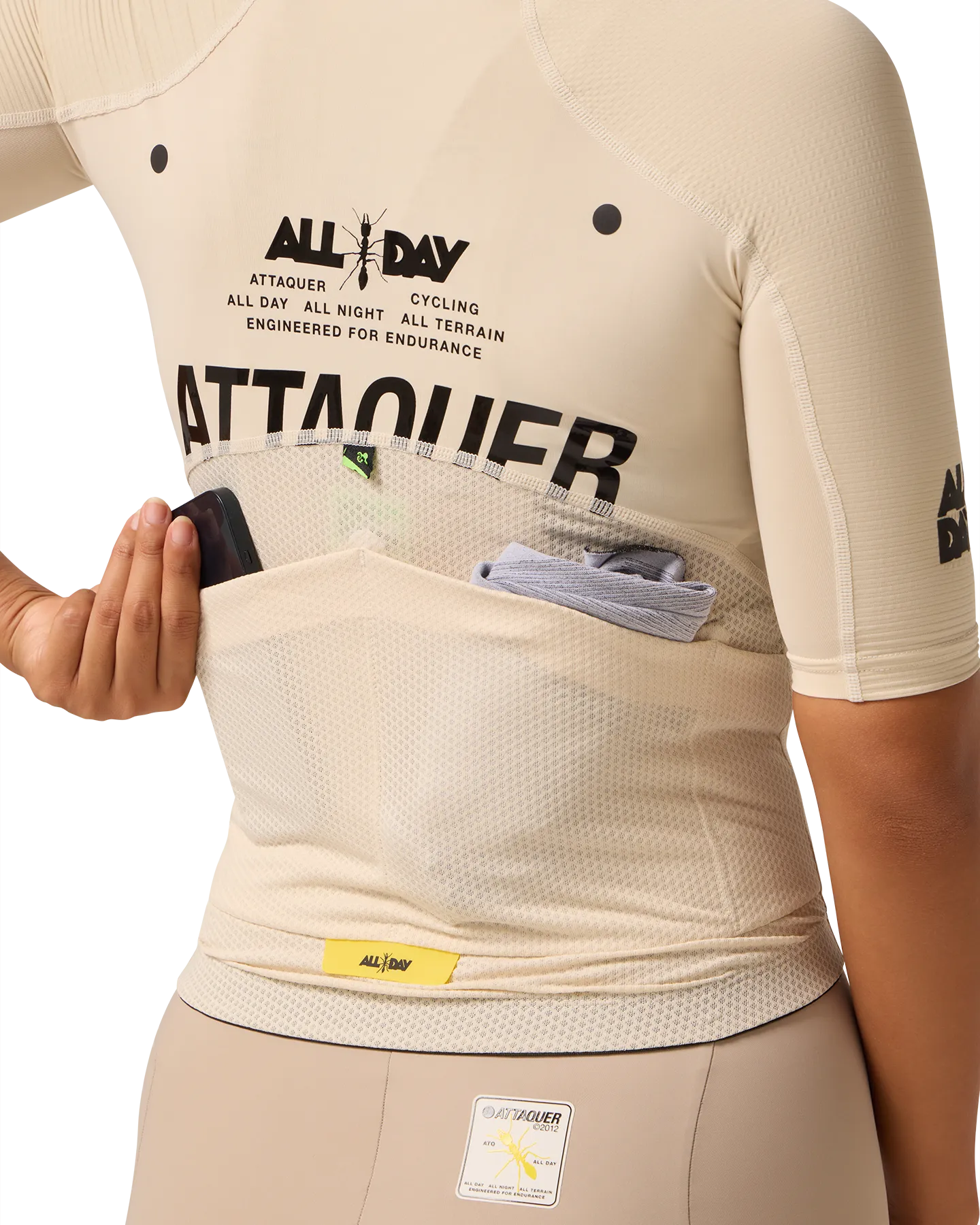 Womens All Day Jersey Eggshell - Image 7