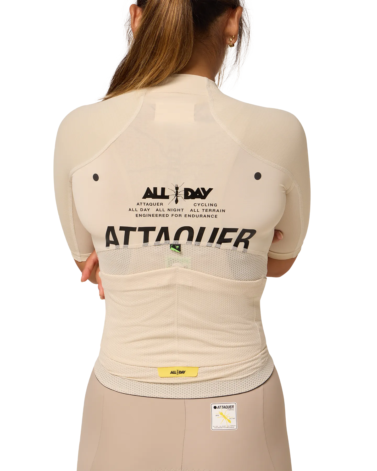 Womens All Day Jersey Eggshell - Image 8