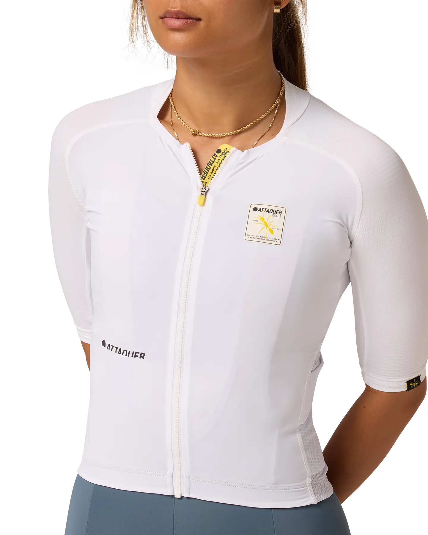 Womens All Day Jersey White - Image 5