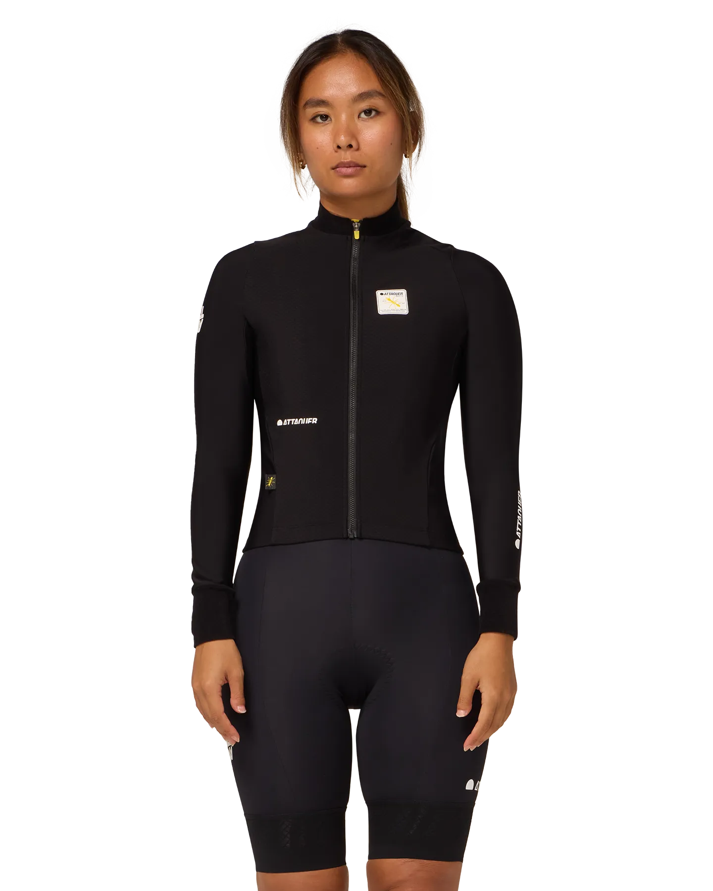 Womens All Day Winter Long Sleeved Jersey Black - Image 3